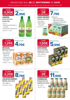 Costco catálogo │ válido desde el 01.09.2025 | Página: 18 | Productos: Leche, Chocolate, Piña, Manzana