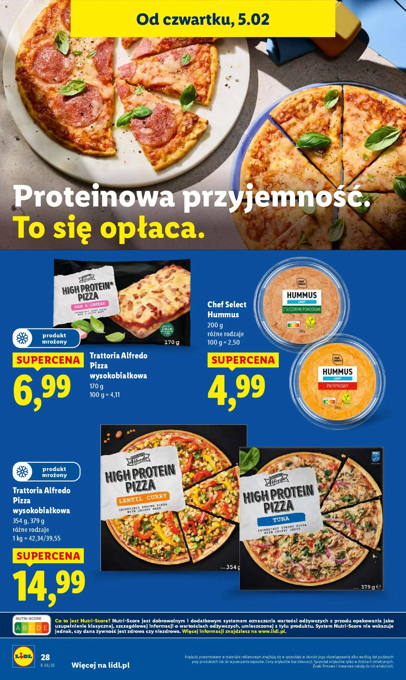 Lidl Gazetka od 05.02.2026 | Strona: 30 | Produkty: Curry, Hummus, Pizza