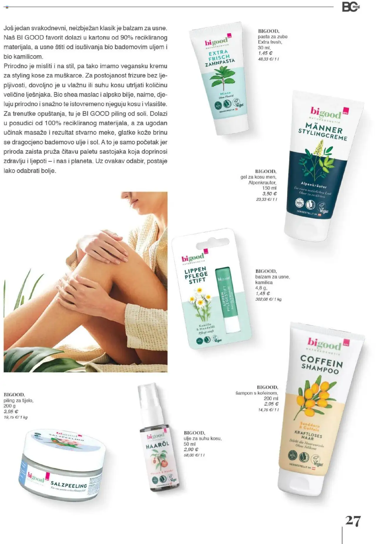 Bipa katalog | vrijedi od 20.05.2025 | Stranica: 27 | Proizvodi: Šampon, Maslac, Ulje, Pasta