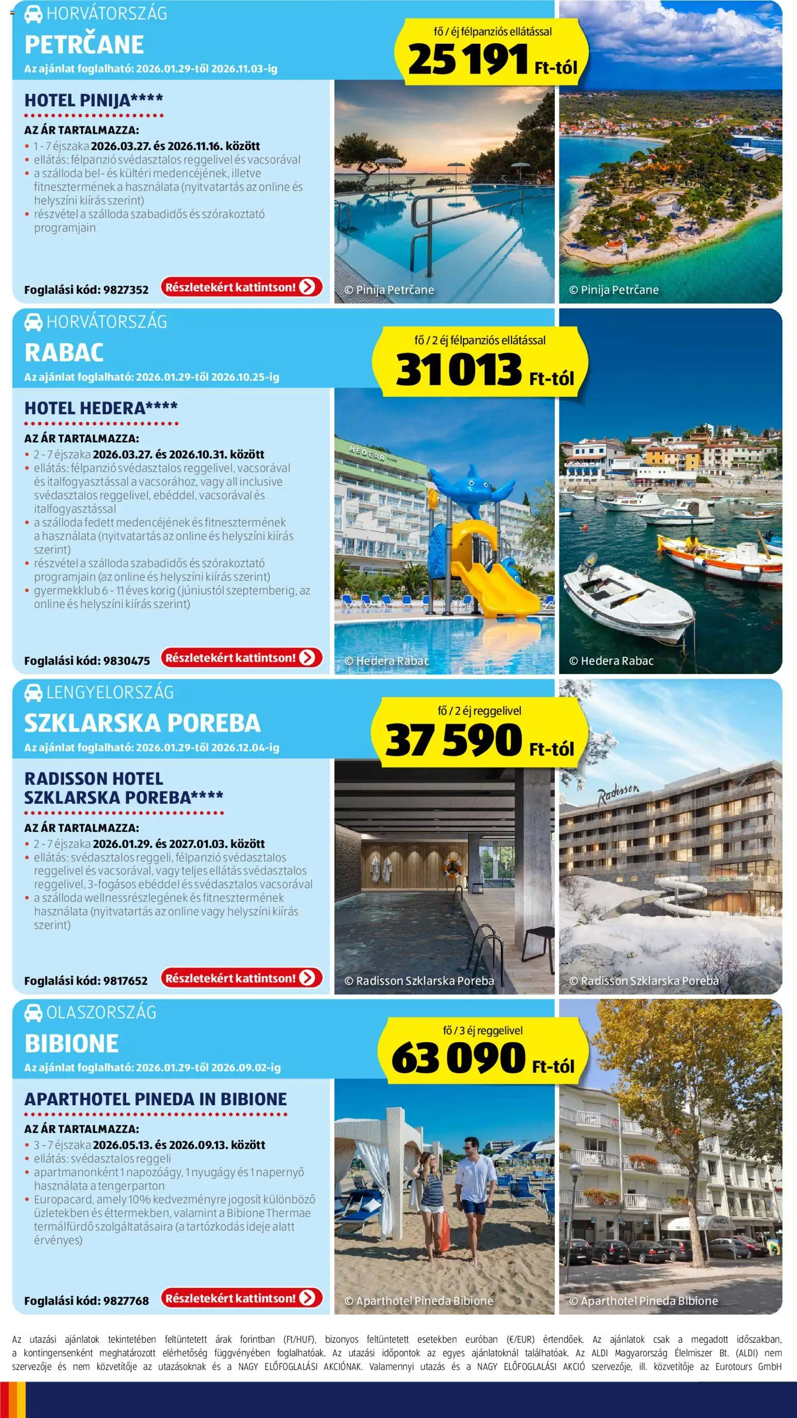 Aldi akciós ujság - amely érvényes a következő dátumtól: 29.01.2026 | Oldal: 44 | Termékek: Nyugágy, Napernyő