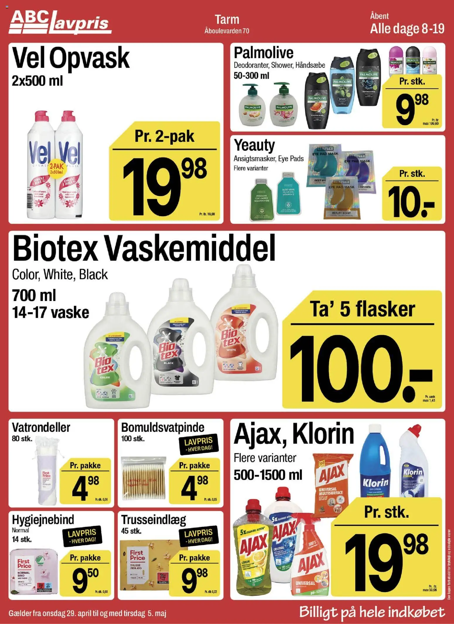 Abc Lavpris tilbudsavis – gyldig fra 29.04.2026 | Side: 14 | Produkter: Avocado