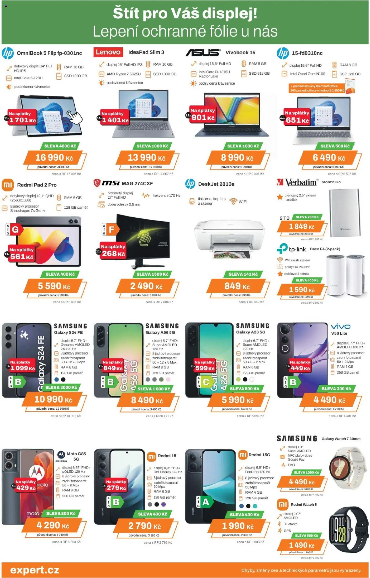 Expert elektro Black Friday od 24.11.2025 | Strana: 8 | Produkty: Fólie, Klávesnice, Fotoaparát, Skener