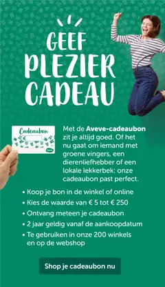 Aveve folder - Voorbeeld van een folder van Aveve, geldig van 22.04.2026 | Pagina: 28 | Producten: Cadeaubon
