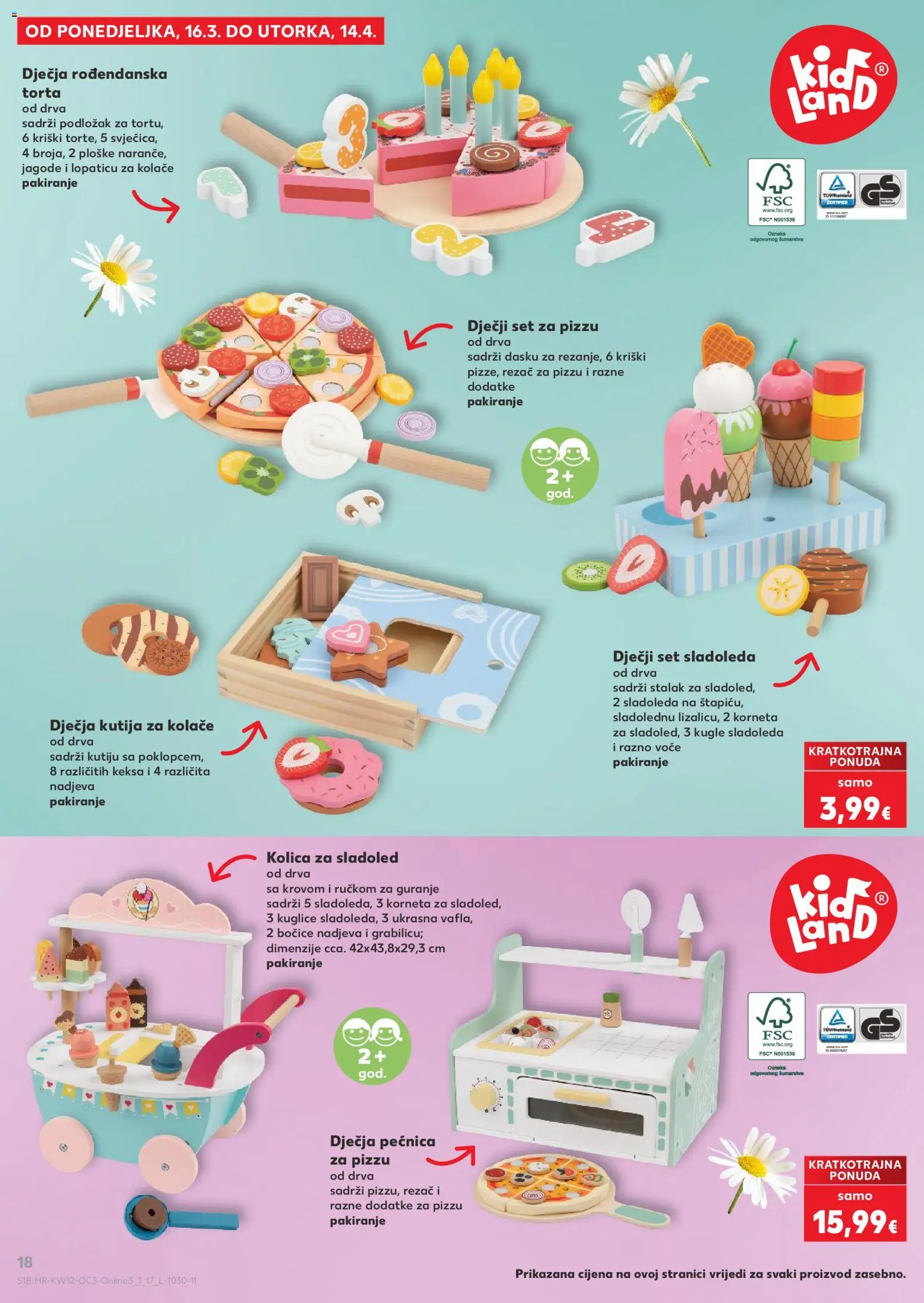 Kaufland katalog | vrijedi od 16.03.2026 | Stranica: 18 | Proizvodi: Kutija, Voće, Rezač, Pećnica