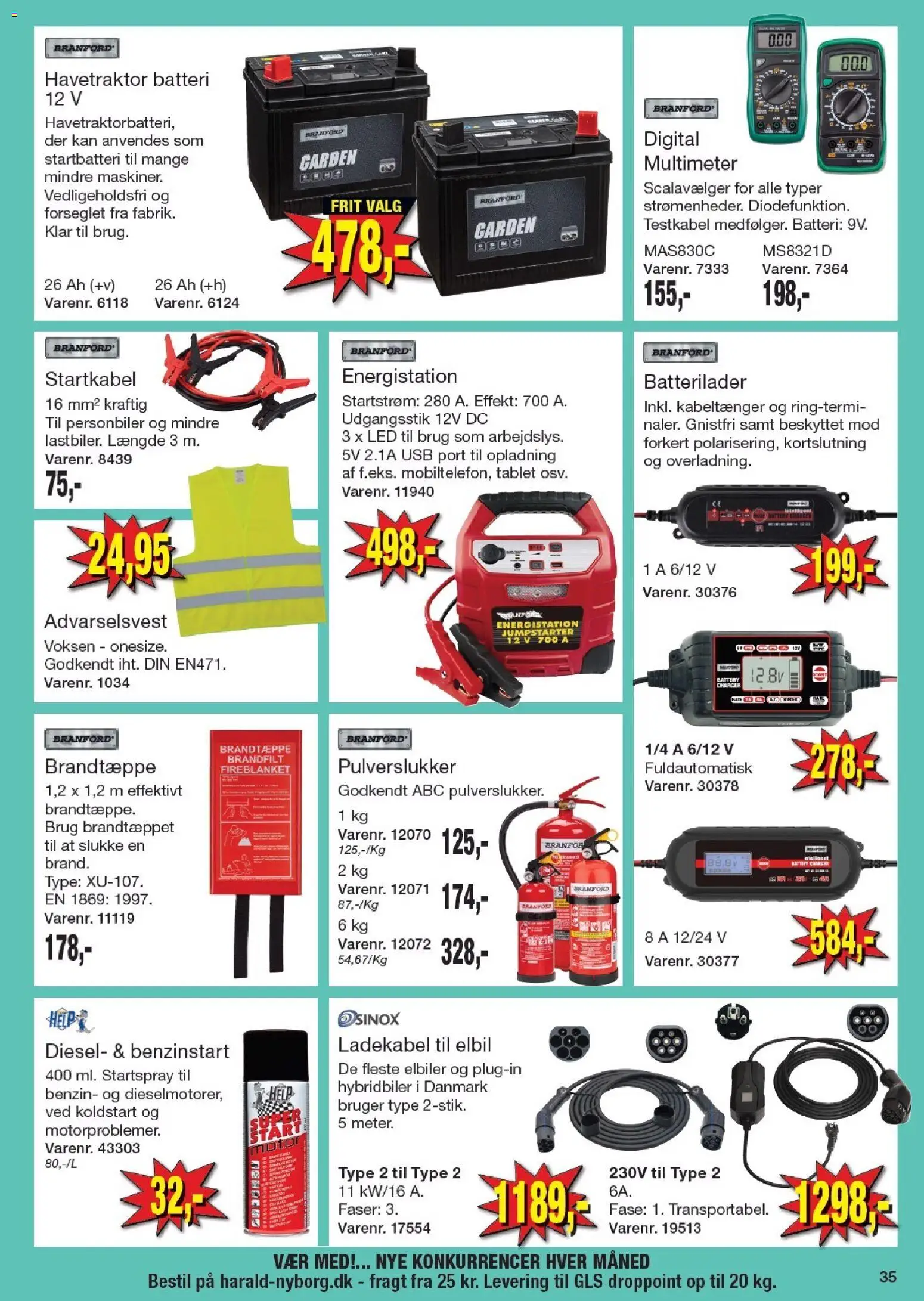 Harald Nyborg tilbudsavis – gyldig fra 02.04.2026 | Side: 37 | Produkter: Tablet, USB, Søm, Batteri