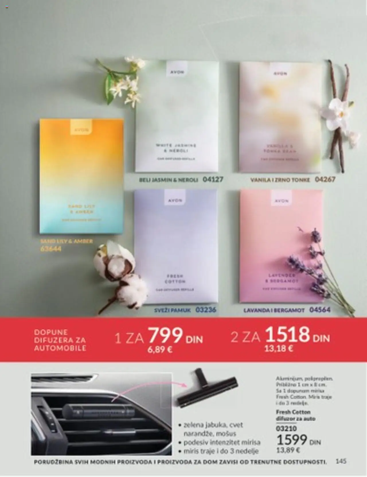 AVON katalog - važi od 01.07.2025 | Strana: 145 | Proizvode: Miris