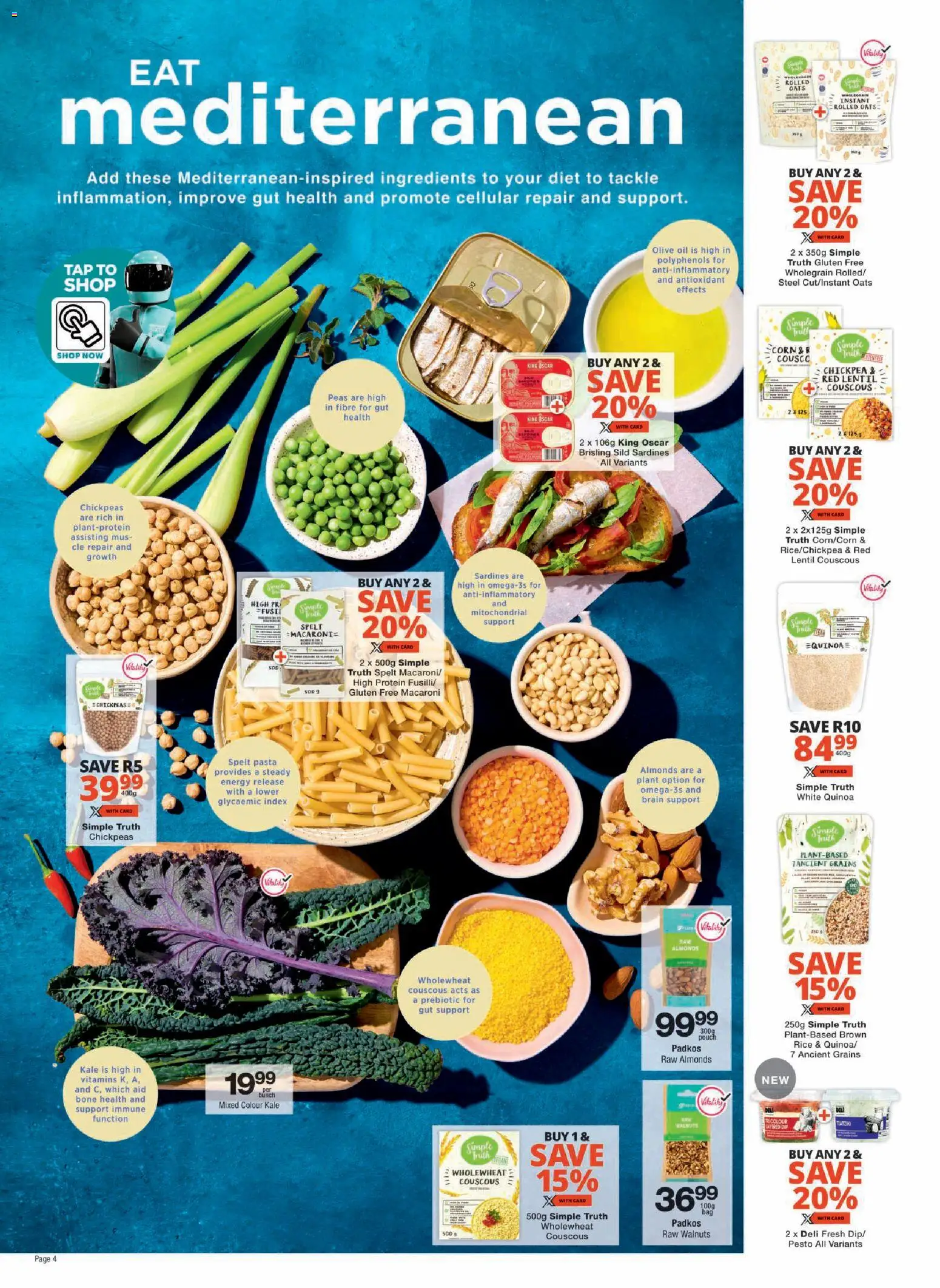 New Checkers catalogue – valid from 19.01.2026 | Page: 4 | Products: Detergente líquido, Rice, Tap, Pasta