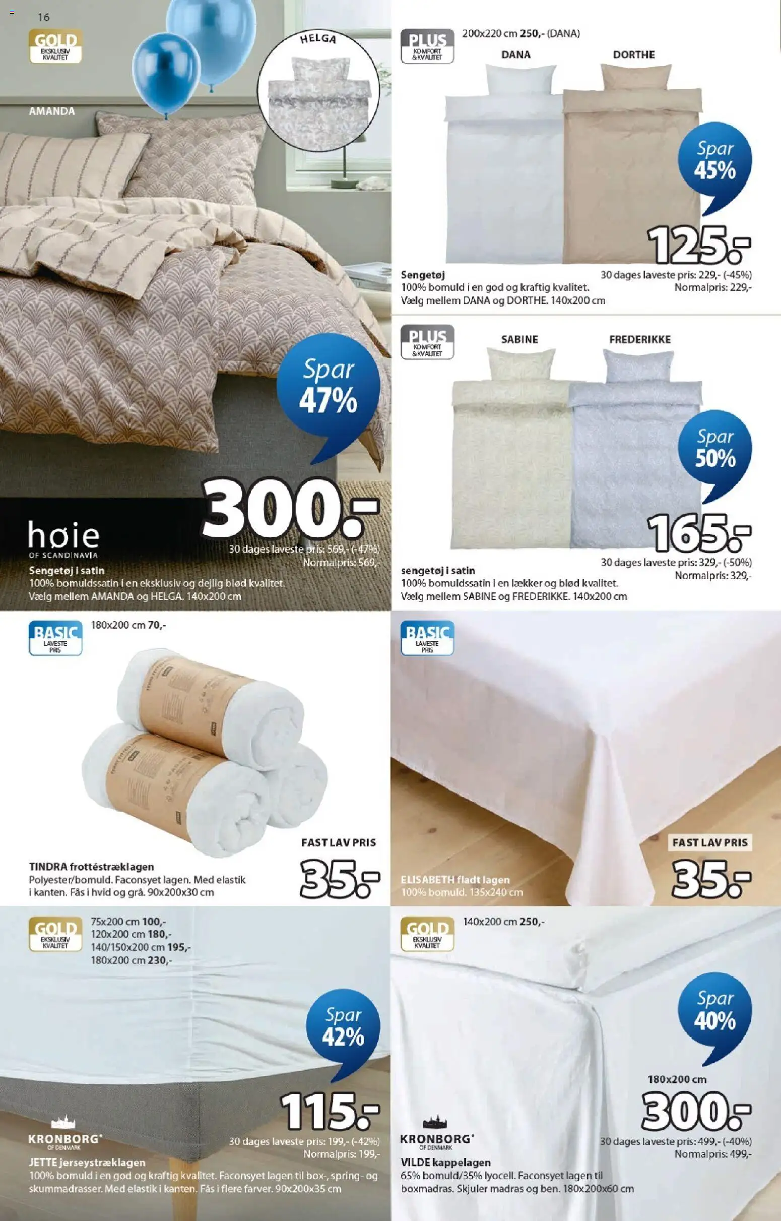 JYSK tilbudsavis – gyldig fra 17.04.2026 | Side: 16 | Produkter: Madras