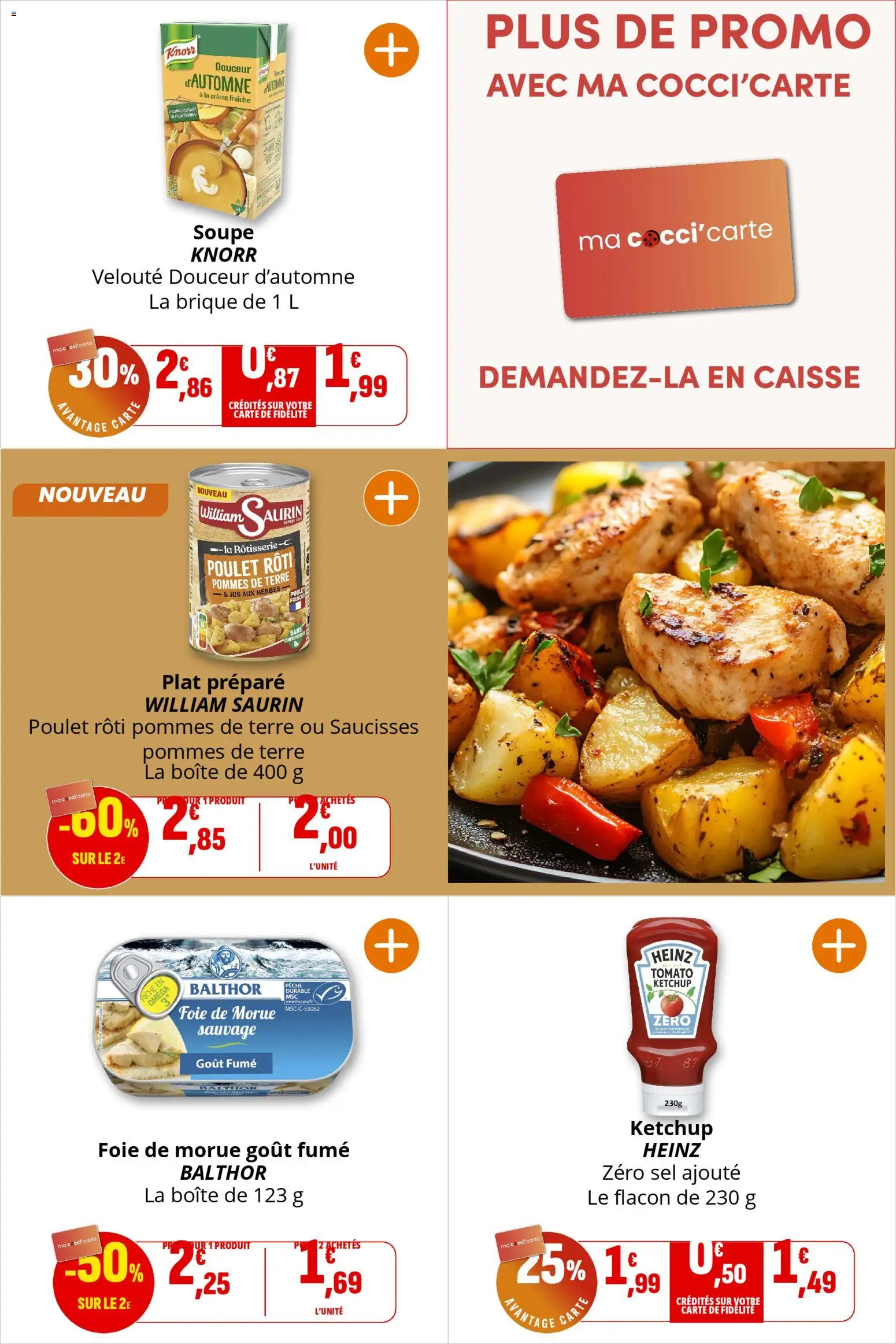 {H1} | Page: 25 | Produits: Jus, Pommes, Crème, Pommes de terre