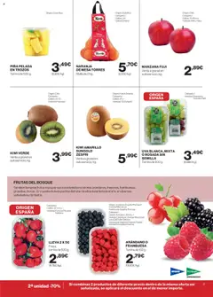 El Corte Inglés ofertas │ válido desde el 17.07.2025 | Página: 3 | Productos: Piña, Kiwi, Manzana, Mesa