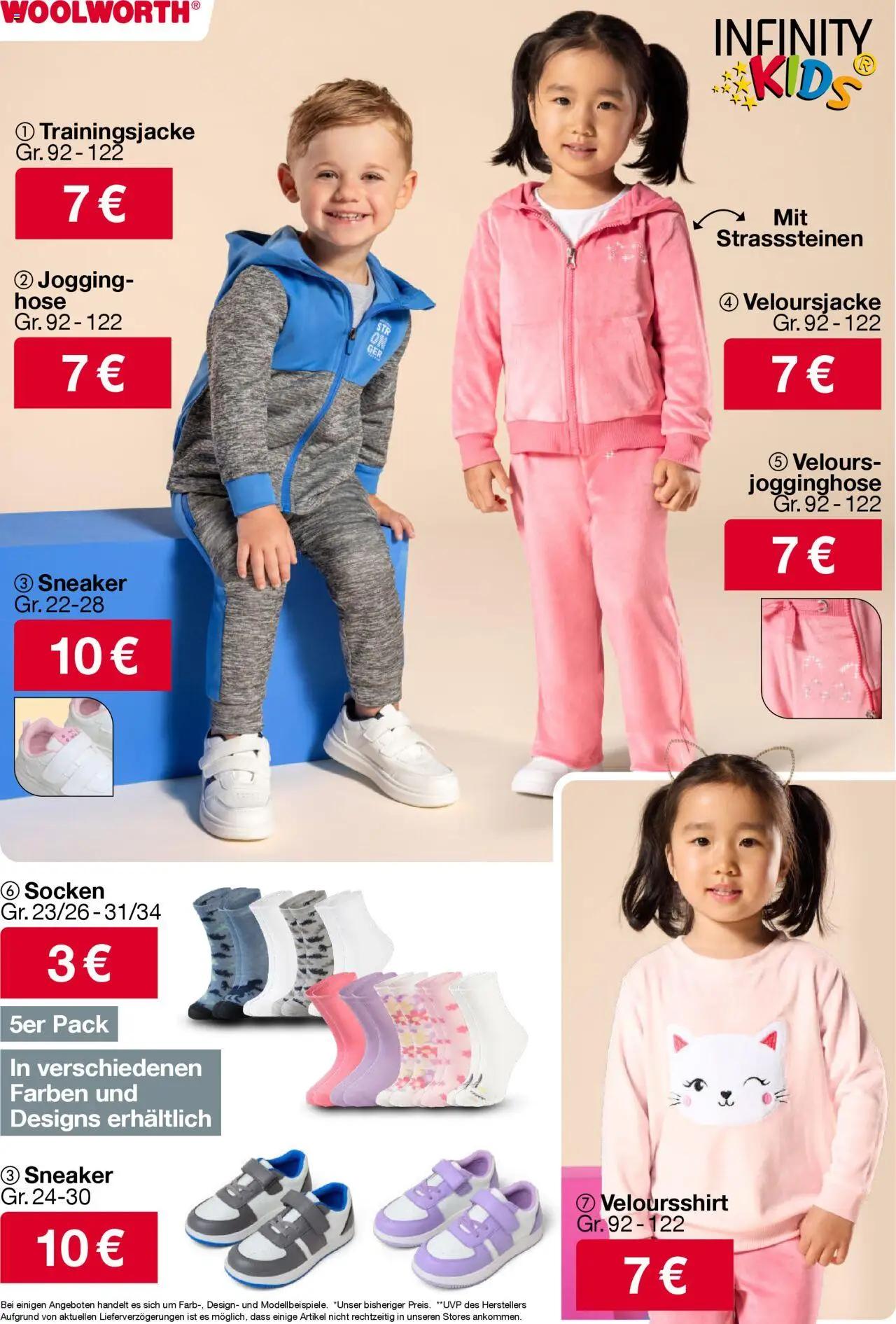 Woolworth Schulprospekt - gültig ab dem 20.08.2025 | Seite: 24 | Produkte: Jogginghose, Trainingsjacke, Hose, Socken