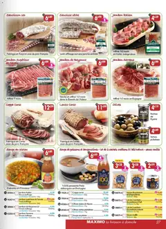 Maximo - Prévisualisation de Maximo catalogue epicerie valide à partir de 27.03.2026 | Page: 27 | Produits: Saucisson, Jambon, Saucisse, Porc