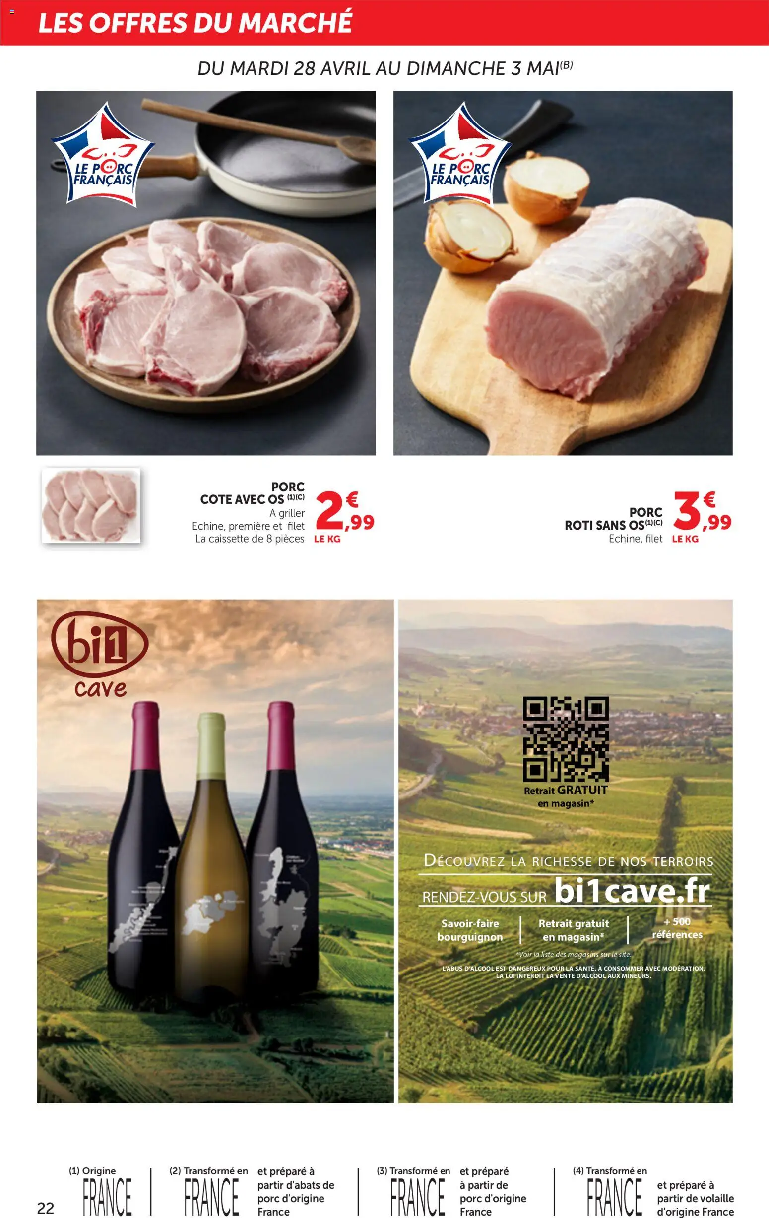 {H1} | Page: 22 | Produits: Volaille, Porc