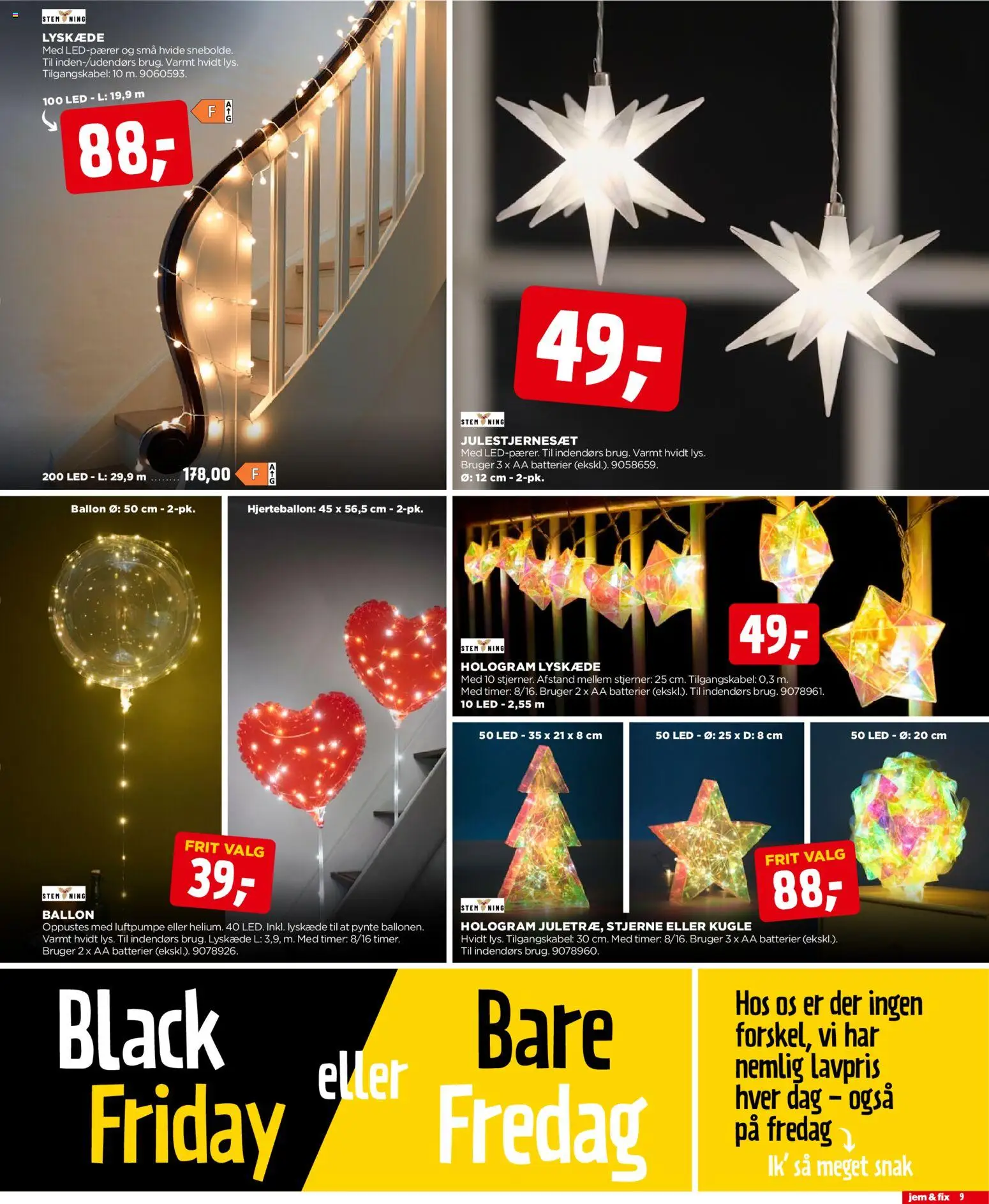 Jem & fix tilbudsavis – gyldig fra 23.11.2025 | Side: 9 | Produkter: Batterier