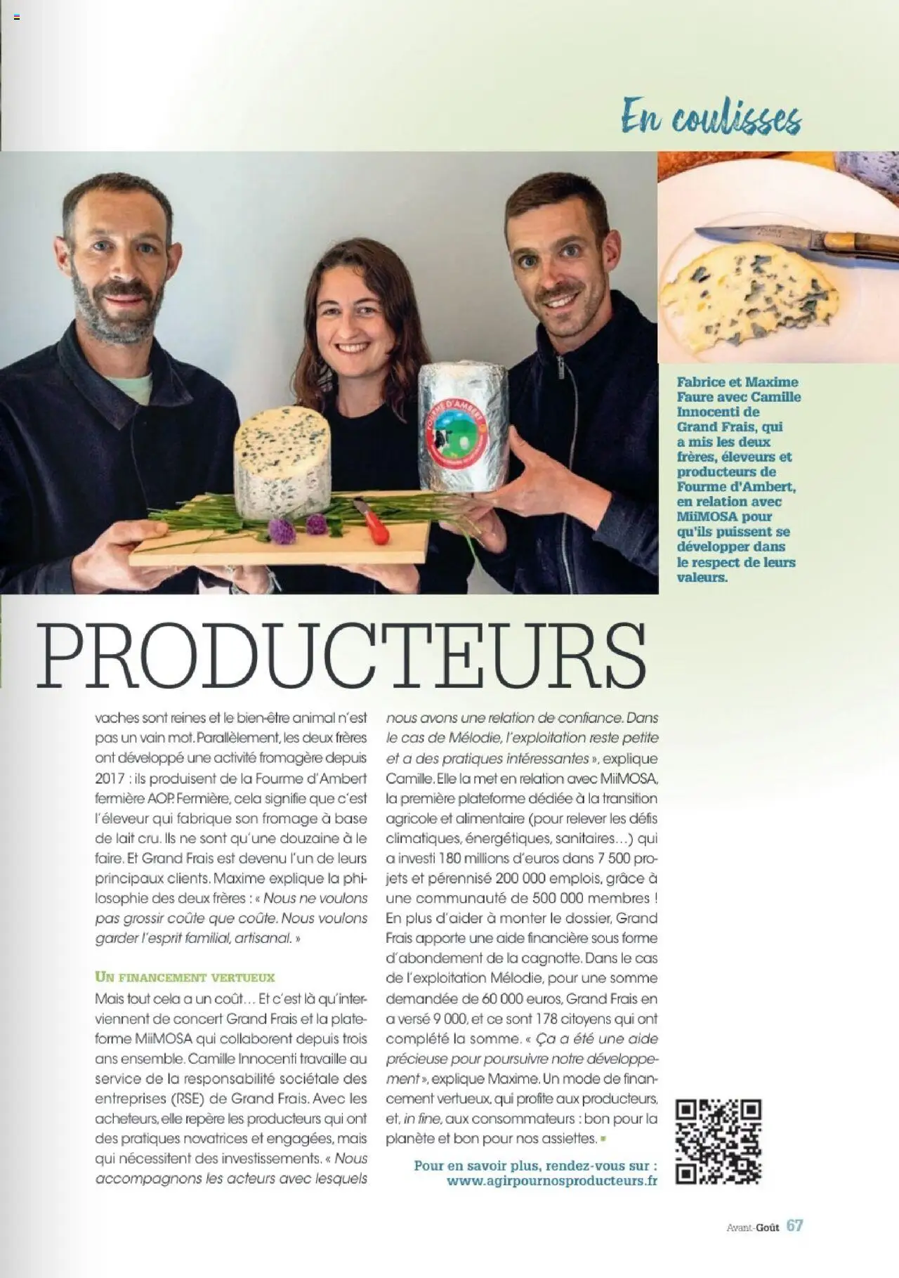  | Page: 67 | Produits: Base, Mais, Lait, Fromage