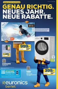 Euronics  Neues Jahr, neue Rabatte - Berlet ab 24.12.2025 gültig
