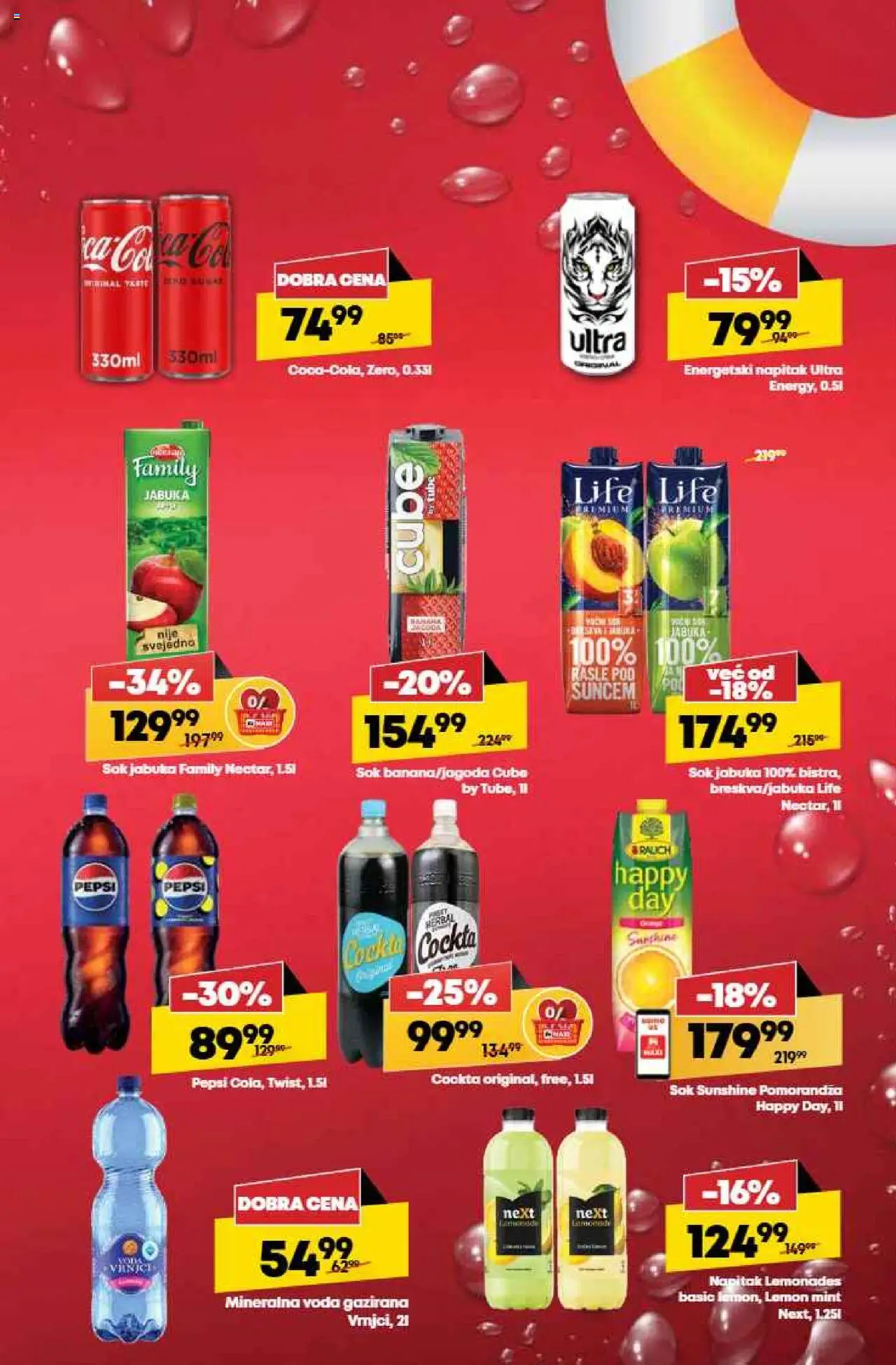 Maxi katalog - važi od 31.07.2025 | Strana: 9 | Proizvode: Voda, Pomorandza, Mineralna voda, Pepsi