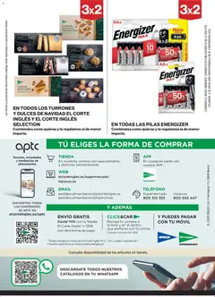 Vista previa El Corte Inglés ofertas válido desde el 04.12.2025 | Página: 52 | Productos: Té, Teléfono