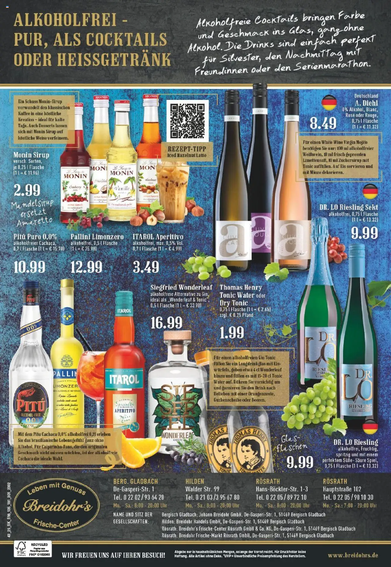 Edeka prospekt Rösrath	 – gültig ab 19.10.2025 | Seite: 16 | Produkte: Kaffee, Sekt, Gin, Eis