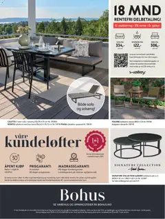 Forhåndsvisning av Bohus Hageinspirasjon 2026 gyldig fra 20.04.2026 | Side: 18 | Produkter: Spisebord, Solseng, Seng, Klappstol