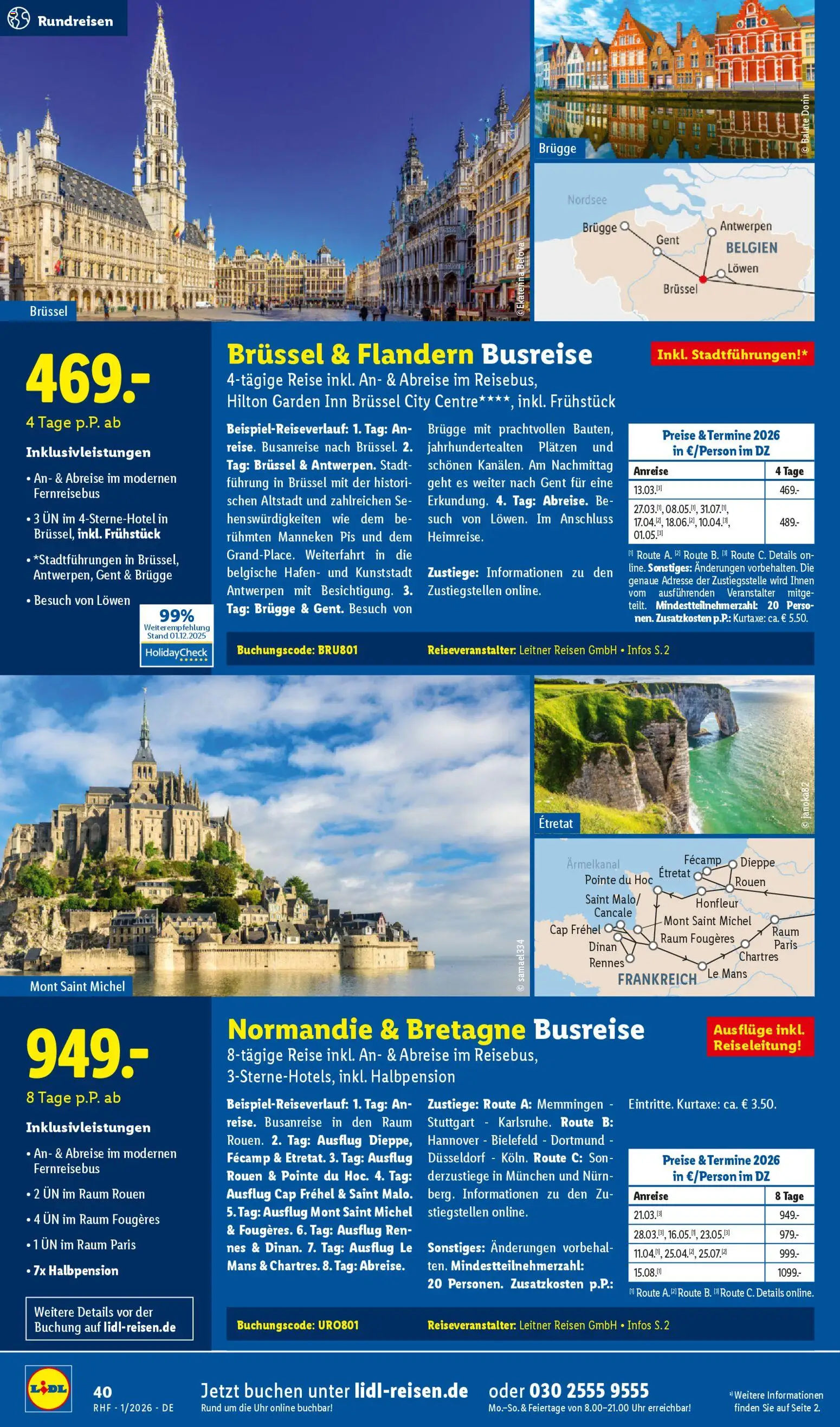 Lidl Reisen Prospekt 	 – gültig ab 29.12.2025 | Seite: 40 | Produkte: Uhr