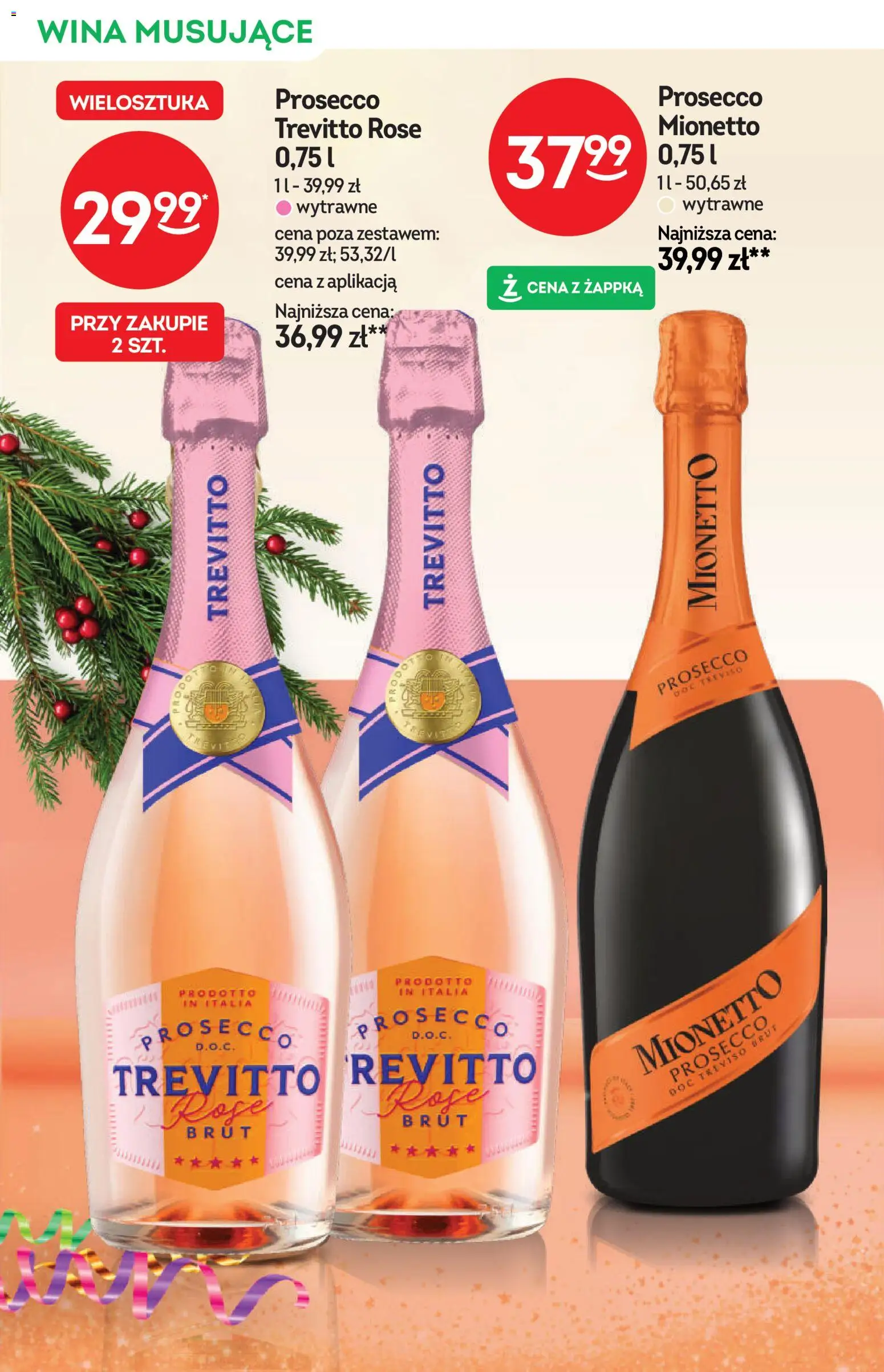 Żabka Gazetka - Katalog win od 10.12.2025 | Strona: 14 | Produkty: Prosecco