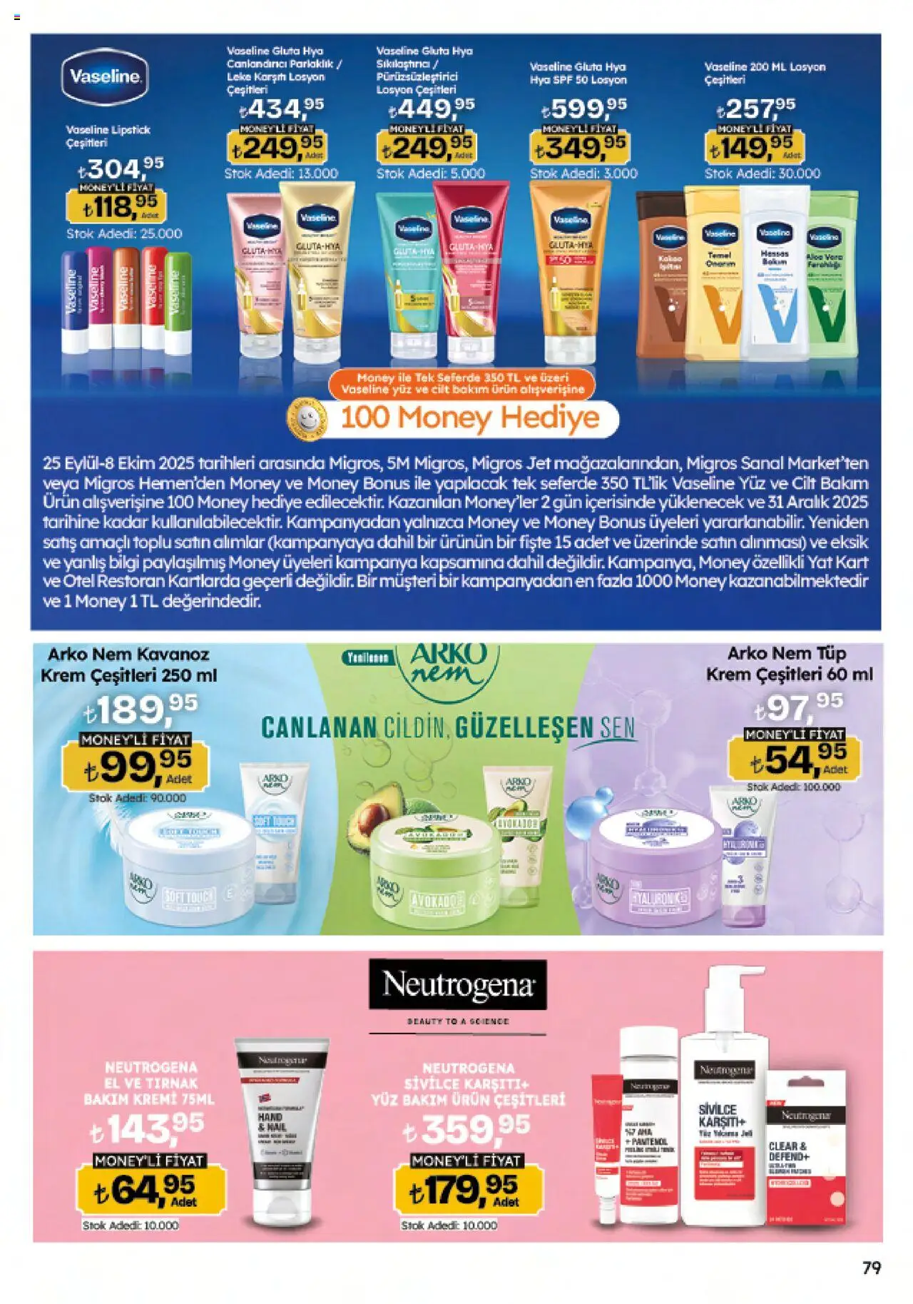 Migros Katalog - 5M Migroskop Dijital - 25.09.2025 tarihinden itibaren geçerlidir | Sayfa: 79 | Ürünler: Krem, Avokado