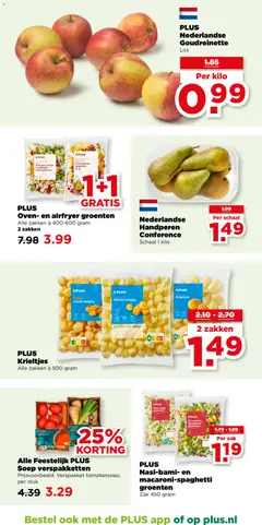 PLUS Nasi-bami- en macaroni-spaghetti groenten, Zak 450 gram - Voorbeeld van een folder van Plus, geldig van 27.12.2025 | Pagina: 21