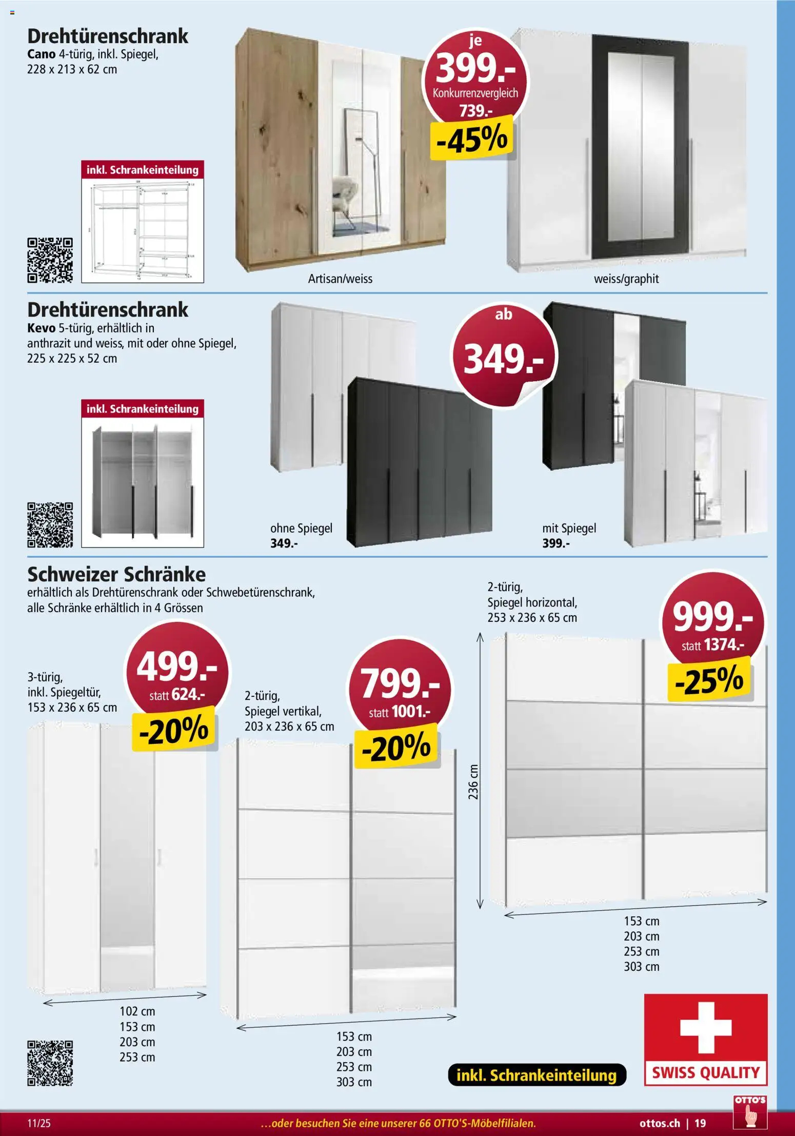Otto's Aktionen Möbelflyer – gültig ab 01.11.2025 | Seite: 19