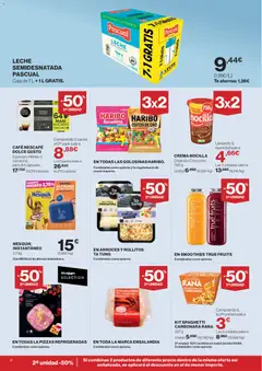 Vista previa Hipercor catálogo válido desde el 09.04.2026 | Página: 4 | Productos: Queso, Pizza, Golosinas, Té