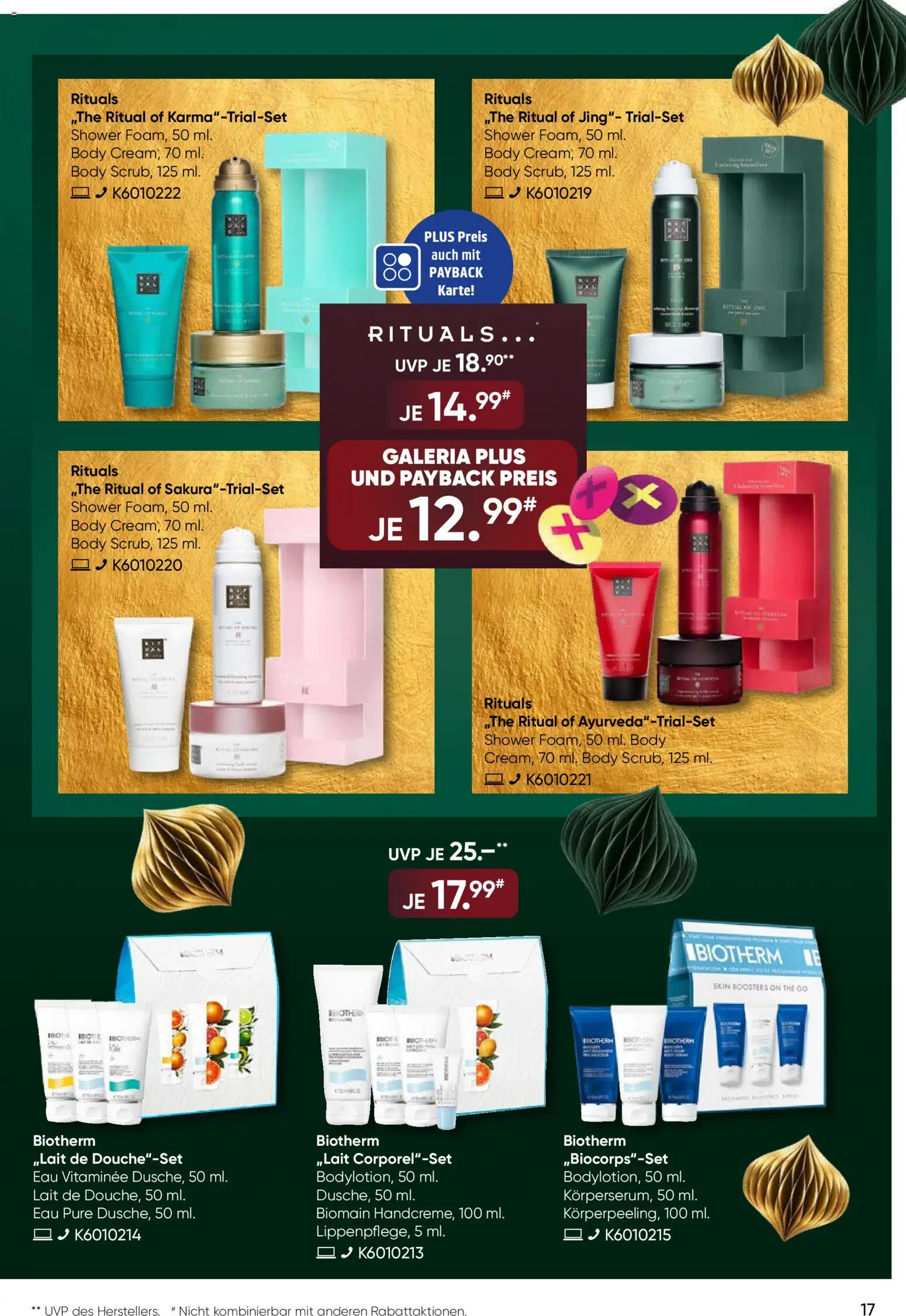 Galeria Karstadt Kaufhof Prospekt 	 – gültig ab 03.12.2025 | Seite: 17