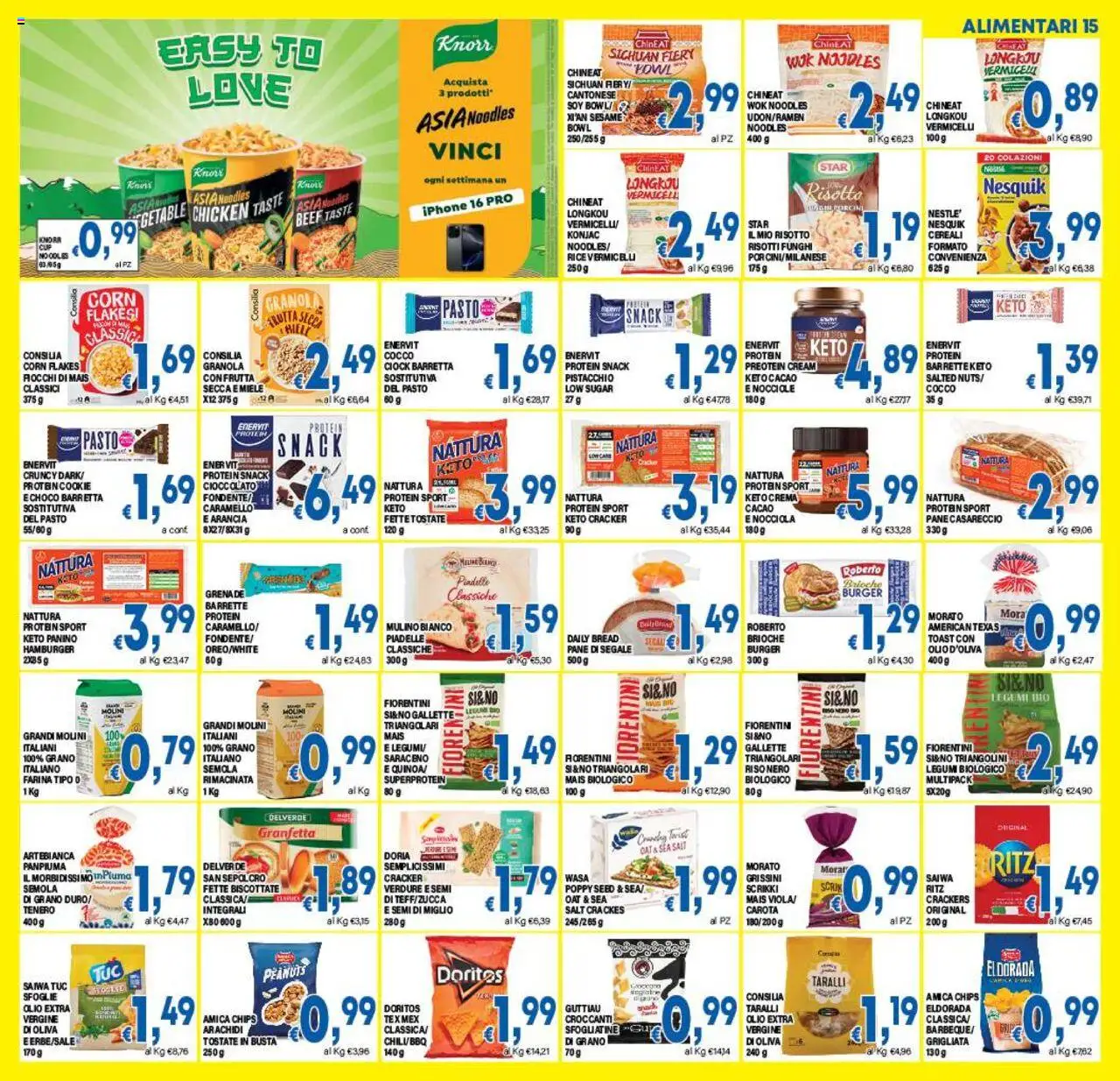 Volantino DEM del 17.09.2025 | Pagina: 15 | Prodotti: Frutta, Funghi, Cocco, Arachidi