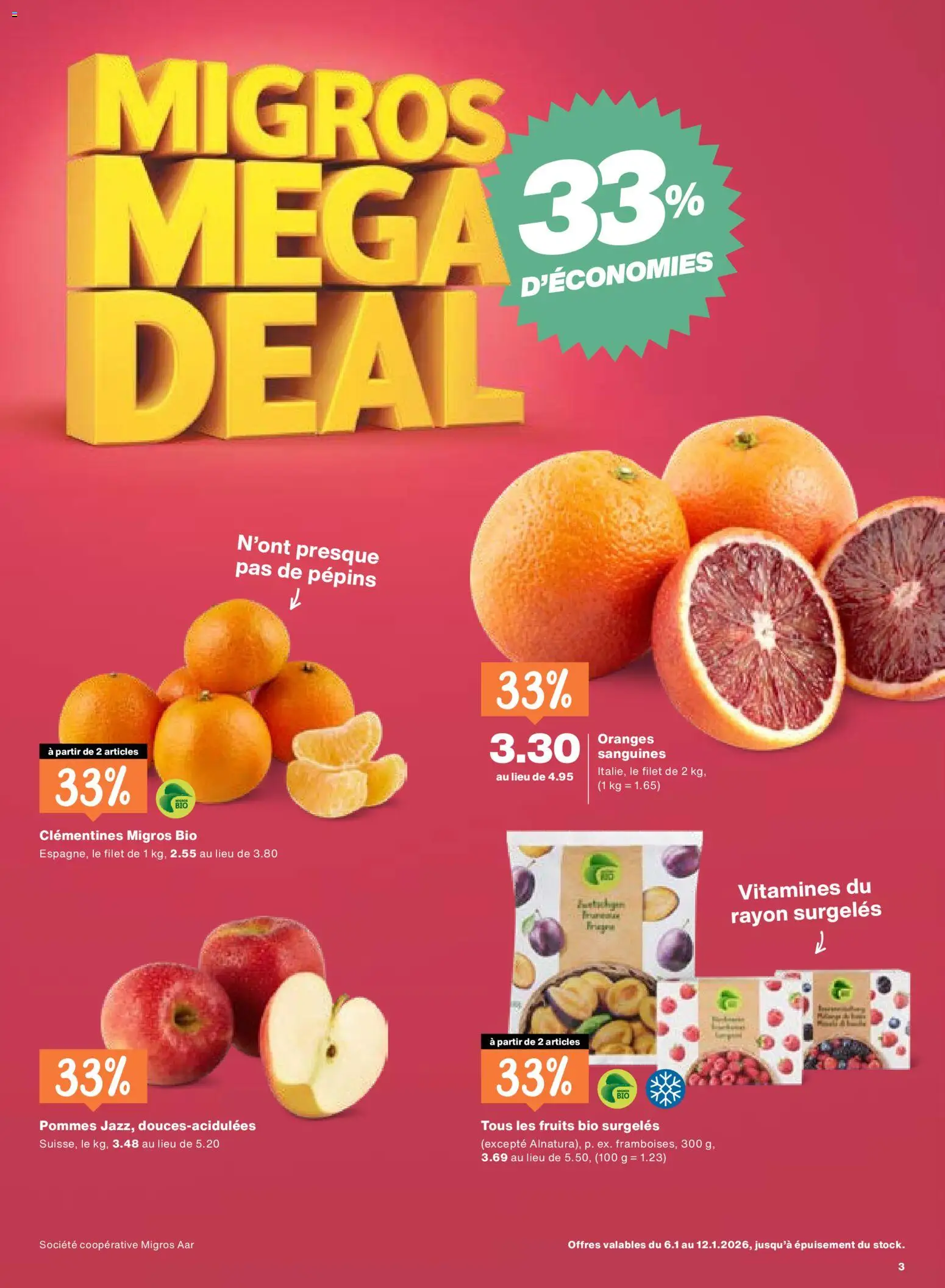 Migros Aktionen FR – gültig ab 06.01.2026 | Seite: 3
