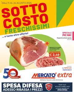 Anteprima del volantino Mercatò Extra catalogo valido a partire dal 11.08.2025