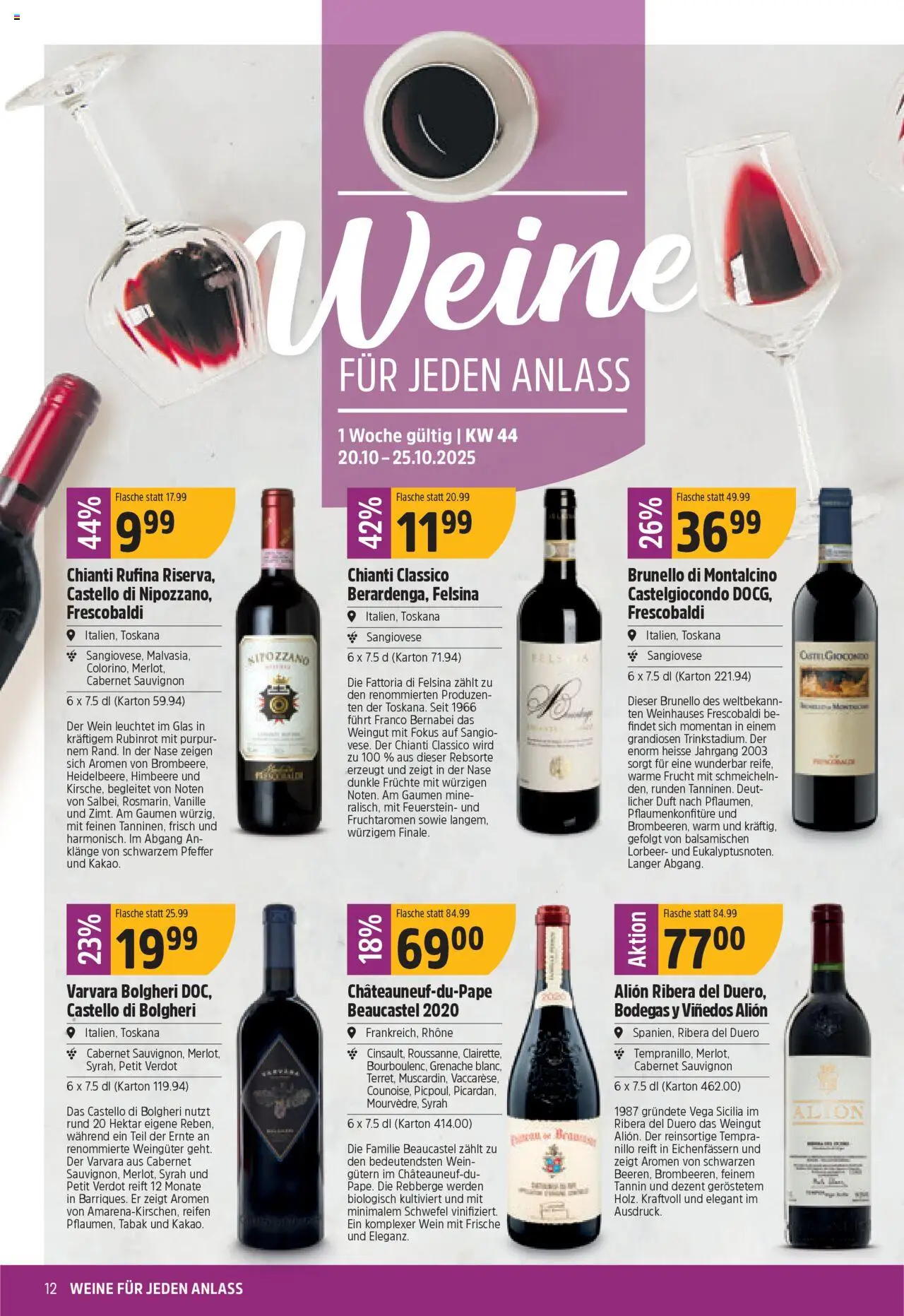 TopCC Aktionen – gültig ab 27.10.2025 | Seite: 12 | Produkte: Duft, Wein, Himbeere, Pfeffer