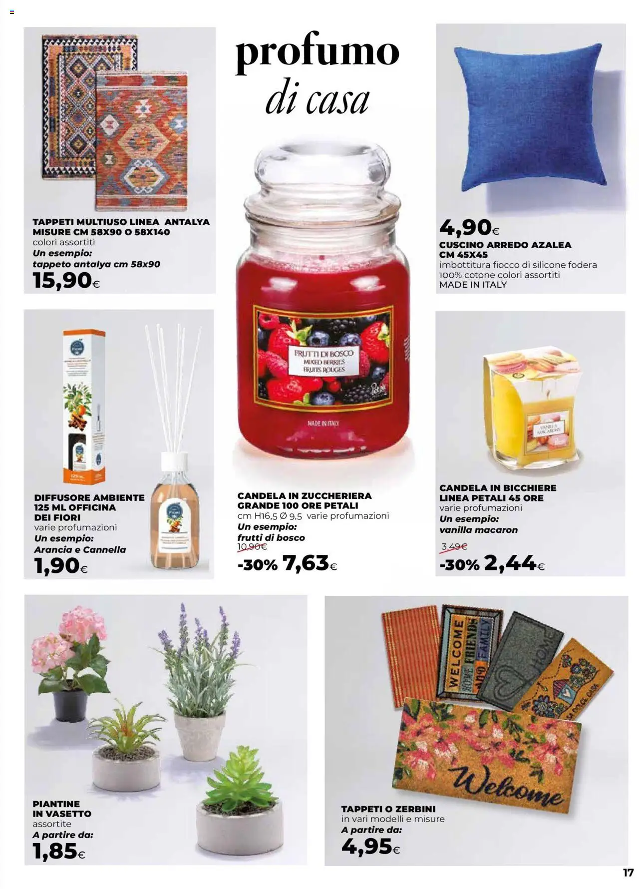 Volantino Ipercoop del 08.10.2025 | Pagina: 17 | Prodotti: Arancia, Silicone, Candela, Profumo