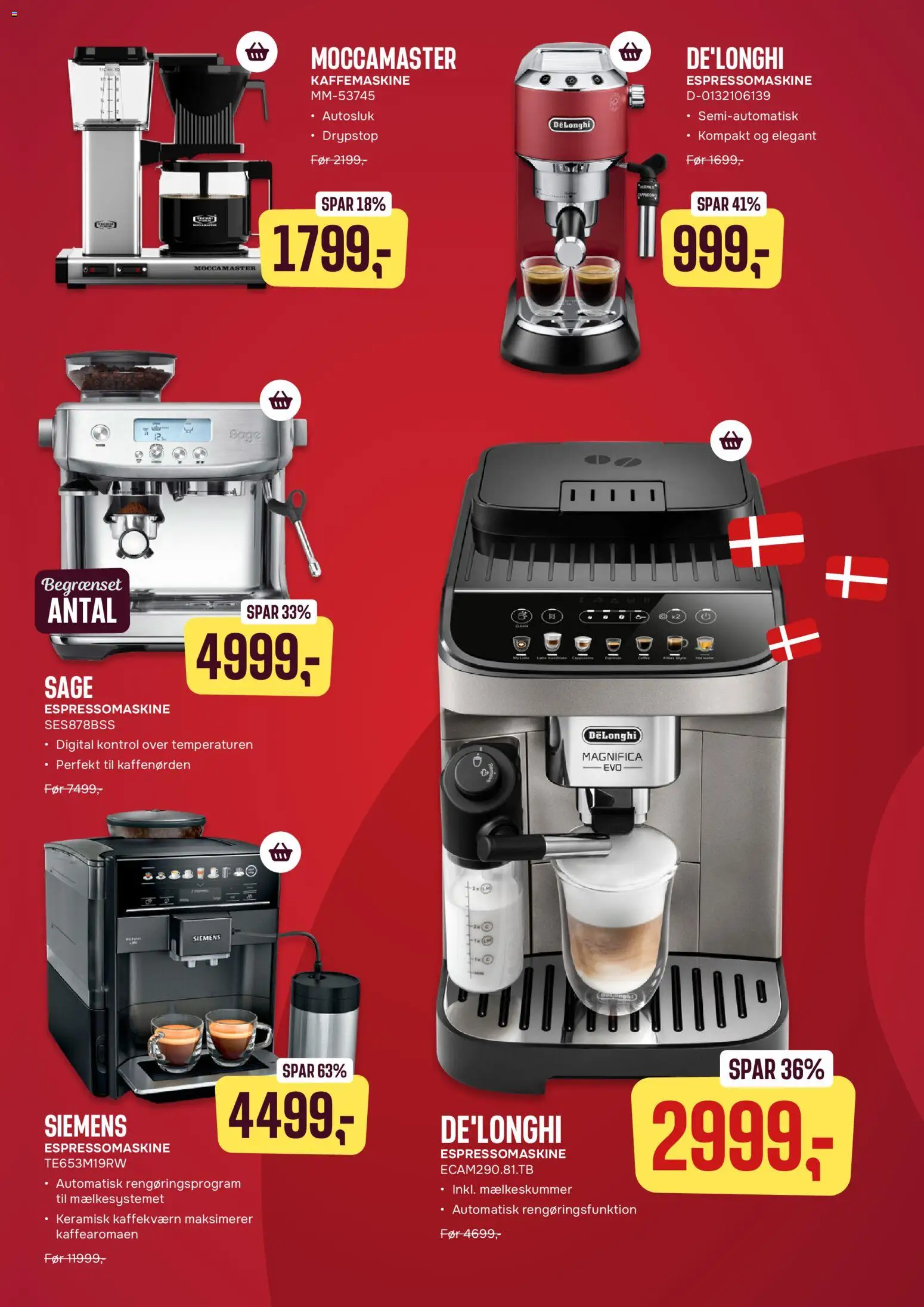 Skousen tilbudsavis – gyldig fra 23.02.2026 | Side: 7 | Produkter: Kaffemaskine