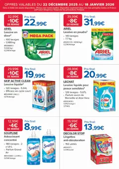 Costco - Prévisualisation de Costco catalogue valide à partir de 22.12.2025 | Page: 14 | Produits: Ariel, Savon, Soupline, Adoucissant