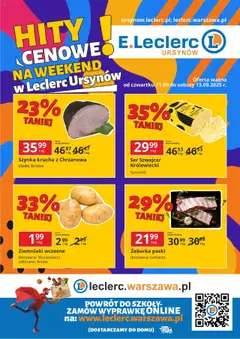 Pogląd oferty "E.Leclerc Gazetka - Warszawa Ursynów" - ważna od 11.09.2025