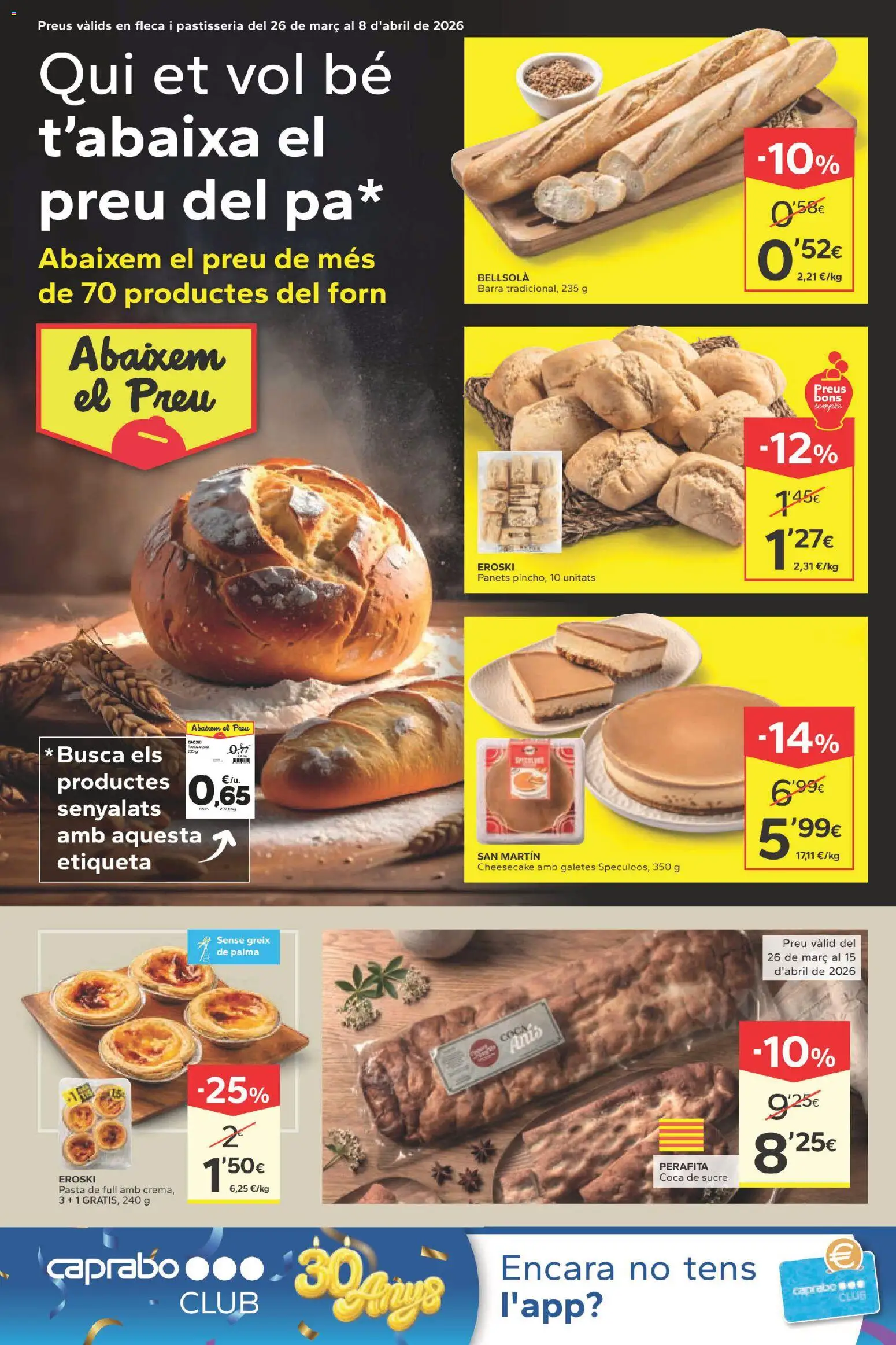 Caprabo folleto │ válido desde el 26.03.2026 | Página: 8 | Productos: Pasta