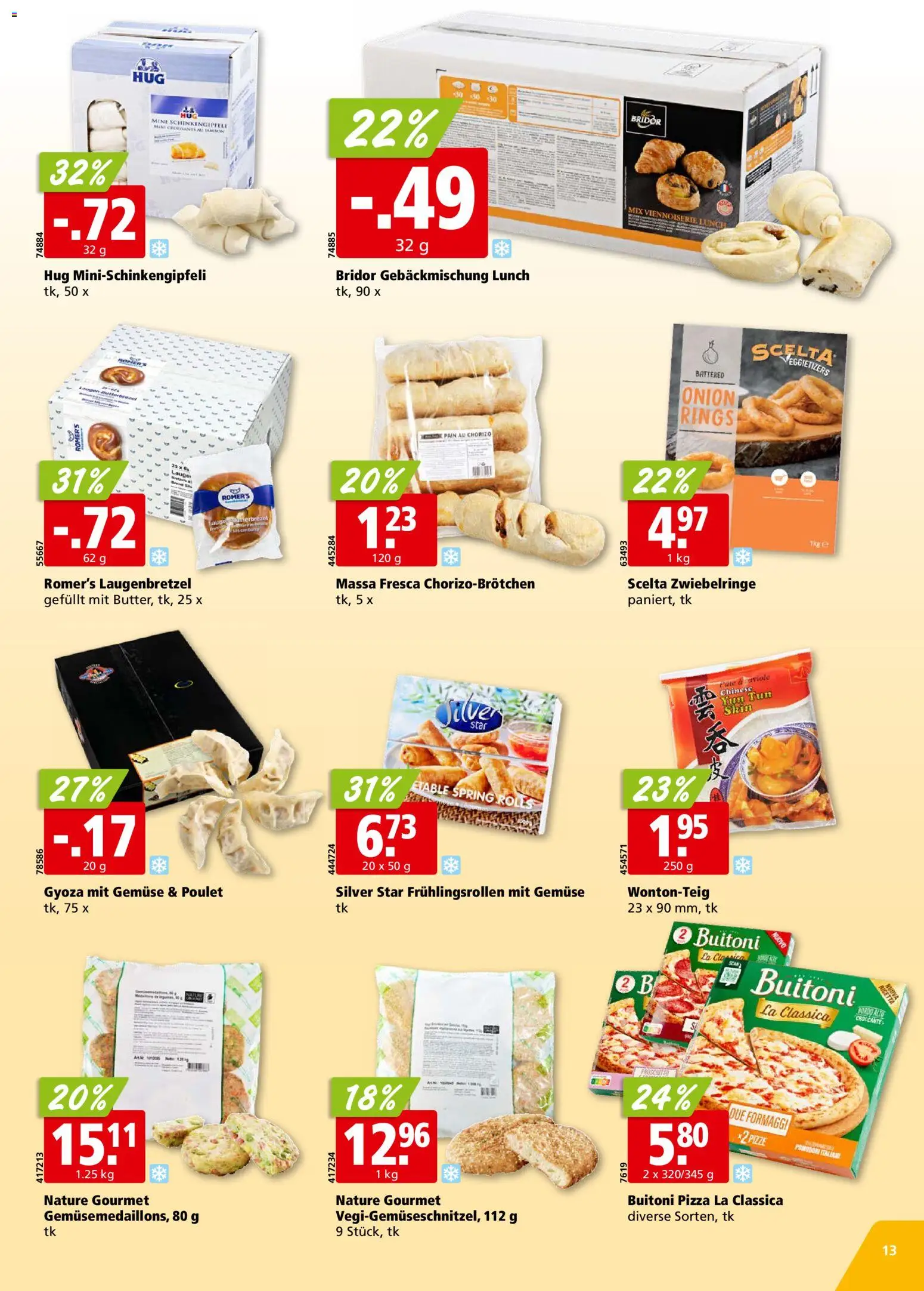 Aligro Aktionen – gültig ab 02.02.2026 | Seite: 13 | Produkte: Pizza, Gemüse