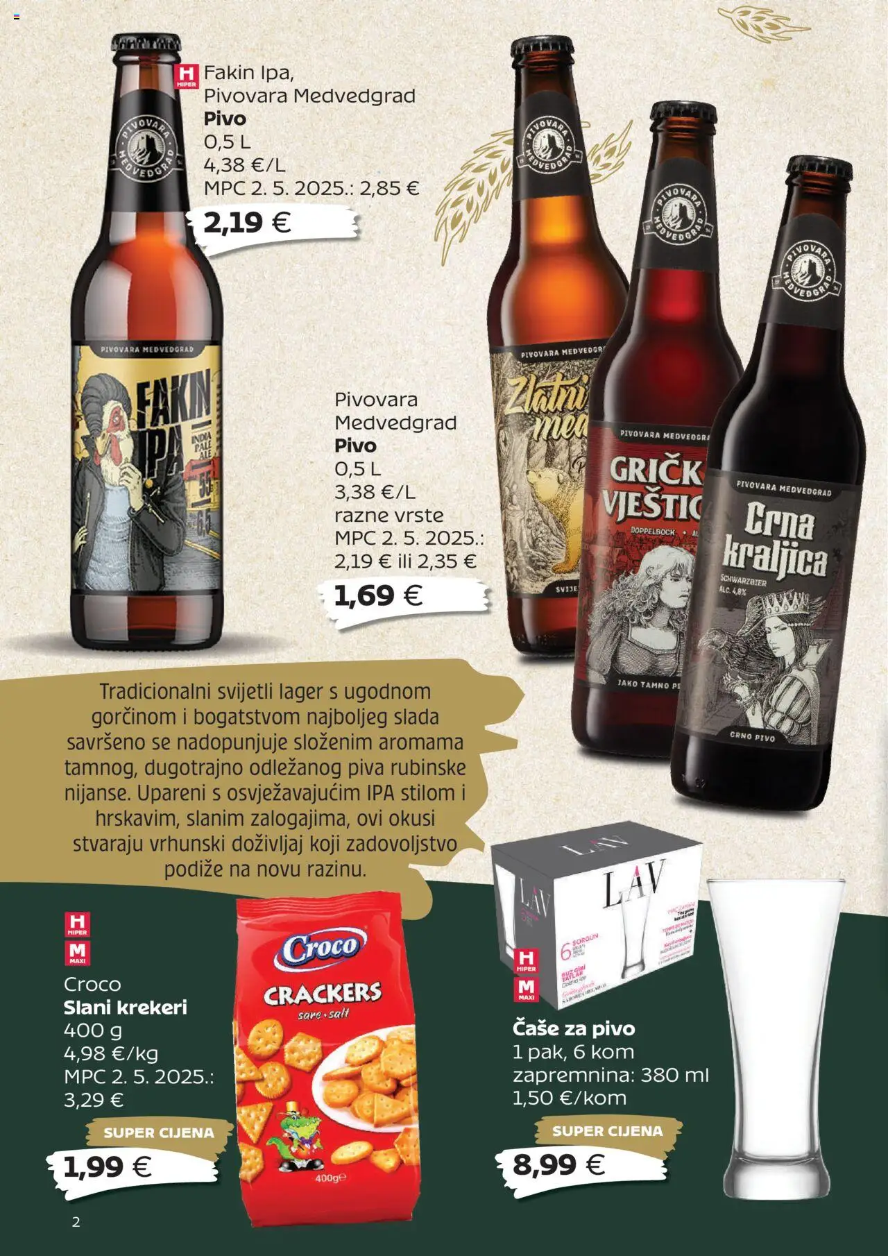 Tommy katalog | vrijedi od 15.09.2025 | Stranica: 2 | Proizvodi: Pivo, Čaše, Krekeri