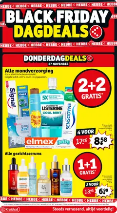 Kruidvat - Black Friday  - Voorbeeld van een folder van Kruidvat, geldig van 25.11.2025 | Pagina: 6 | Producten: Egész kacsa, Elektrische tandenborstel, Mondverzorging, Kan