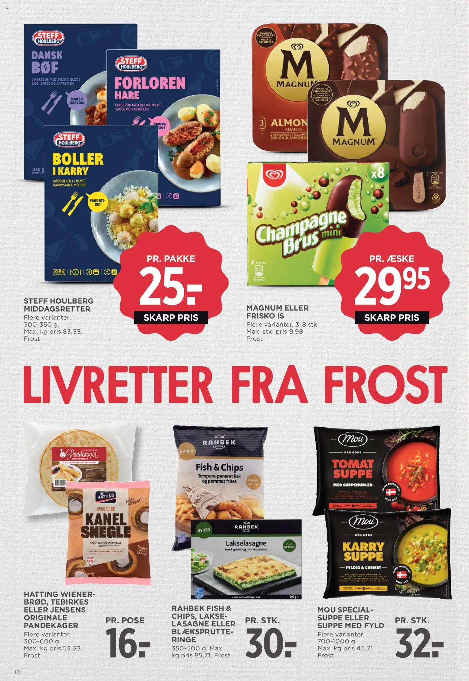 Meny tilbudsavis – gyldig fra 06.02.2026 | Side: 19 | Produkter: Kanel, Ris, Pommes frites, Spinat