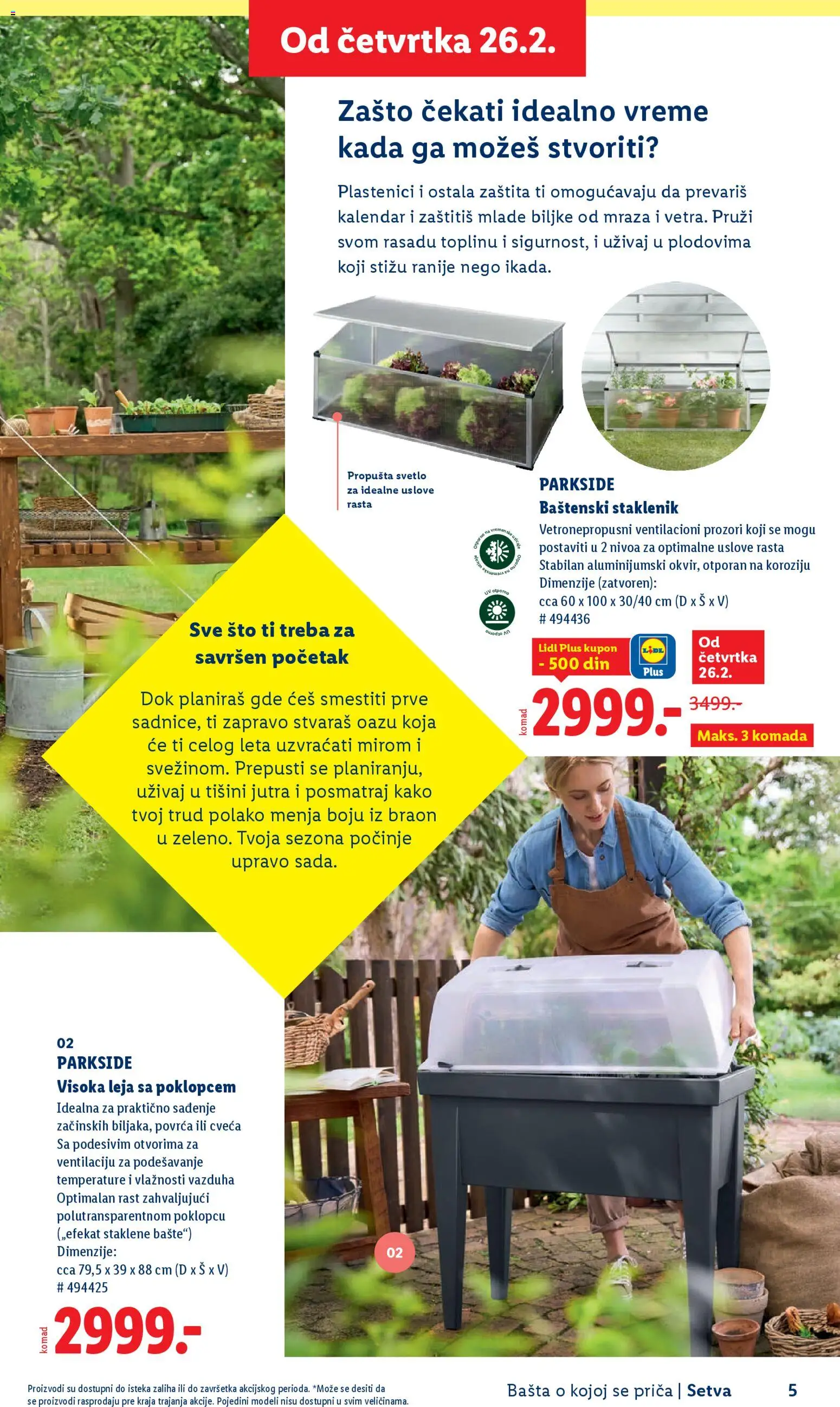 Lidl katalog - važi od 26.02.2026 | Strana: 5 | Proizvode: Parkside, Sto