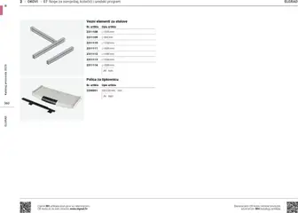 Elgrad - Katalog 2025 - Pregled kataloga iz trgovine Elgrad, vrijedi od 06.10.2025 | Stranica: 360 | Proizvodi: Polica