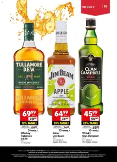 Delikatesy Centrum Gazetka - DeliBarek od 18.09.2025 | Strona: 19 | Produkty: Jim Beam, Delikatesy, Whisky