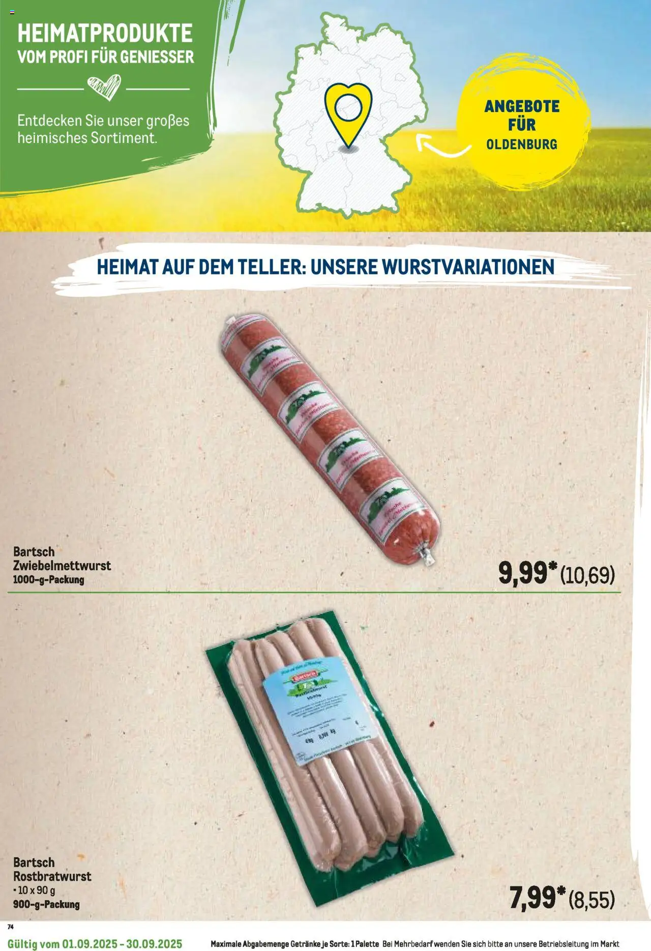 Metro Regionaler Flyer - gültig ab dem 01.09.2025 | Seite: 42