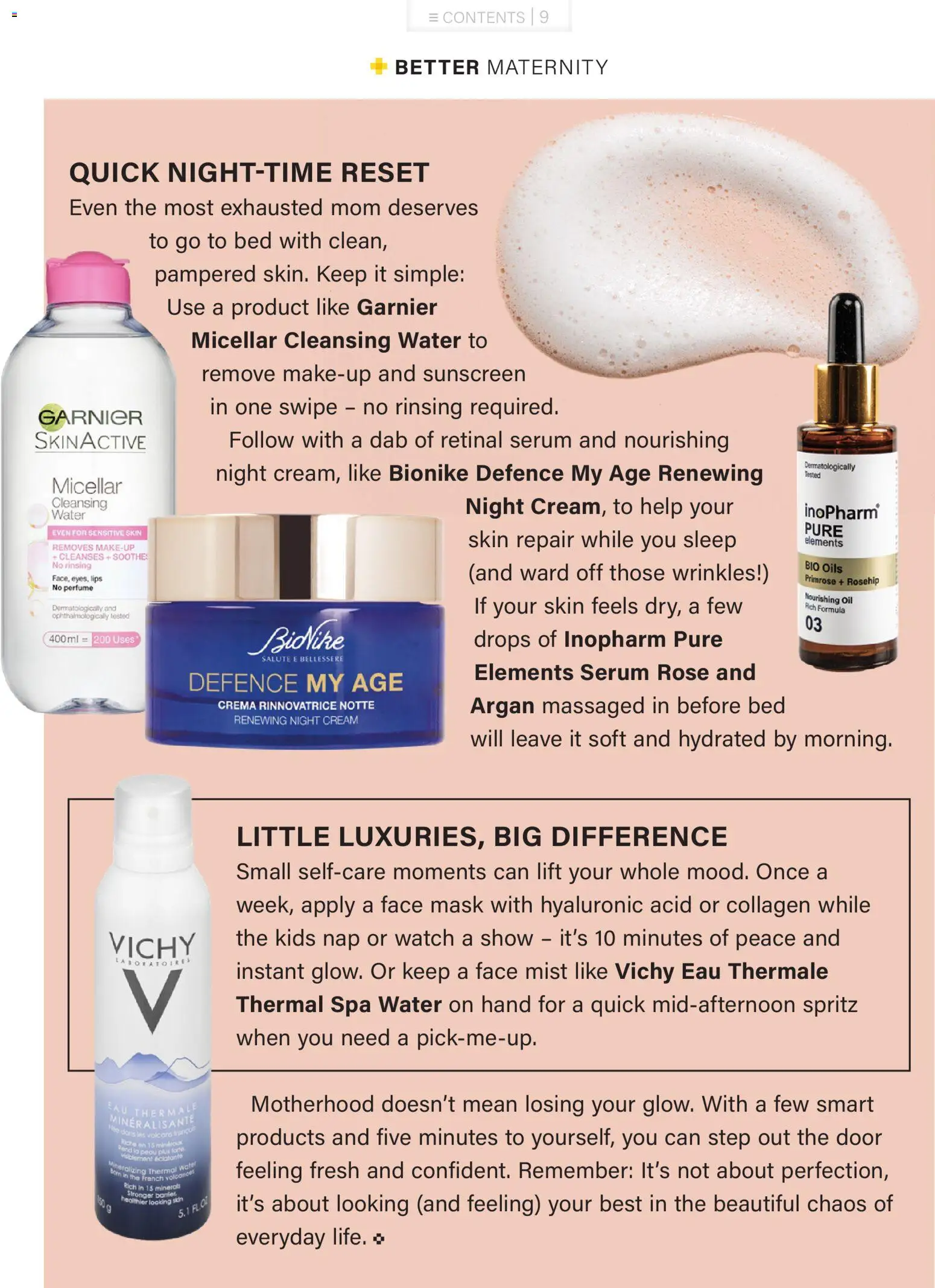 New Baby City catalogue – valid from 01.12.2025 | Page: 9 | Products: Serum, Oil, Mask, Night cream