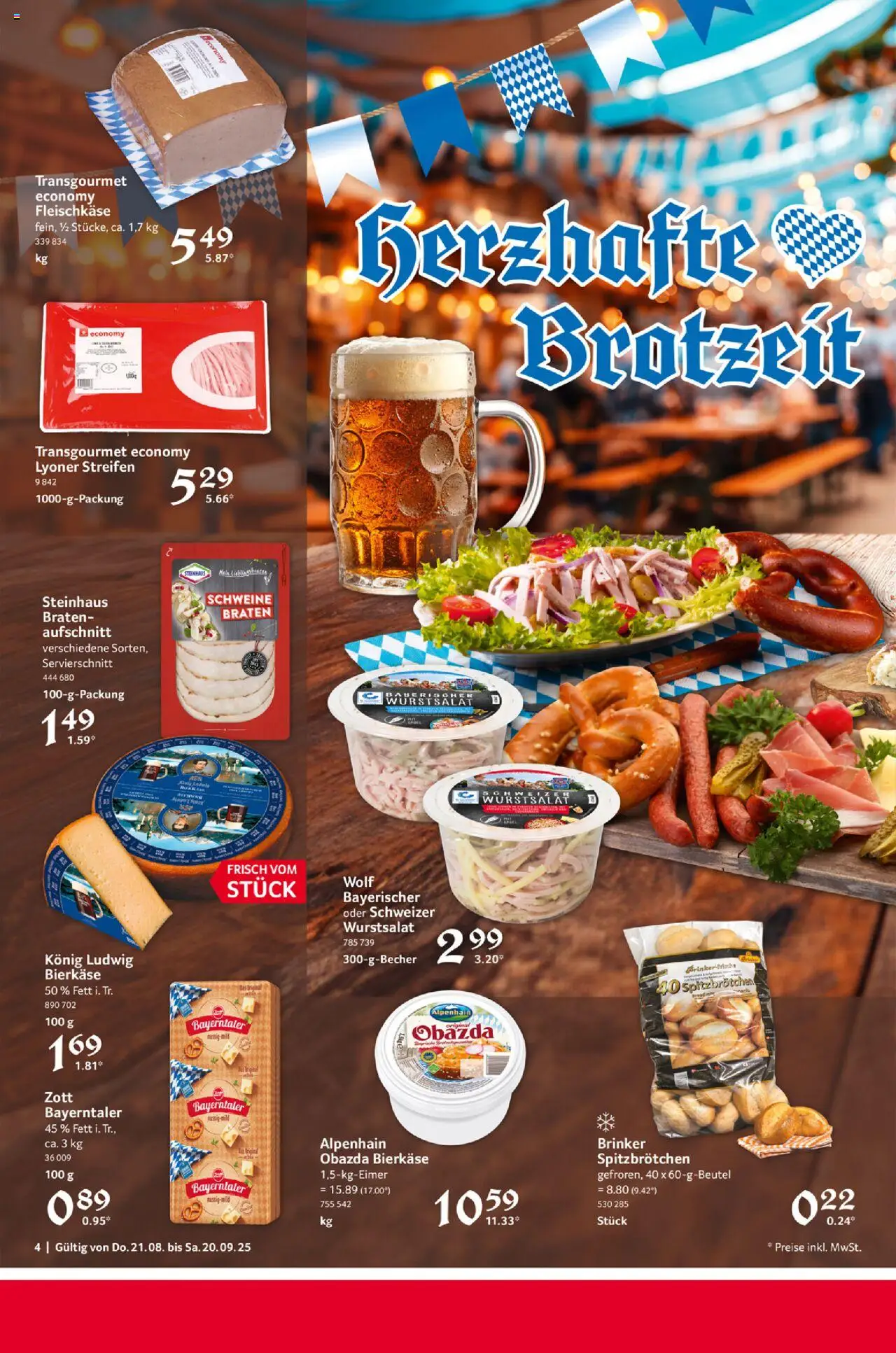 Selgros Gaudi-Wochen - gültig ab dem 21.08.2025 | Seite: 4